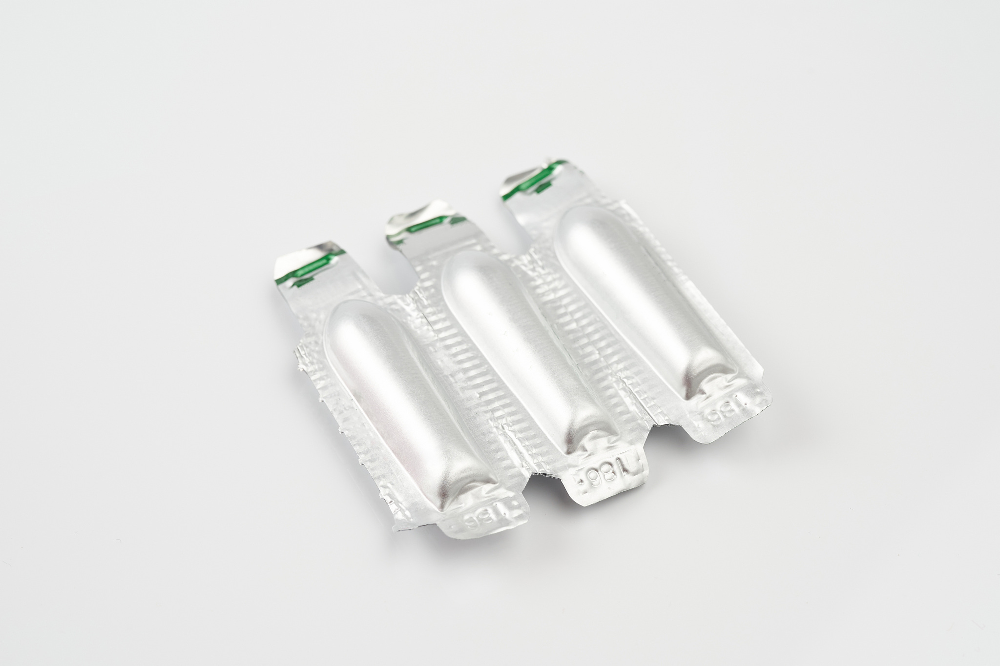 suppositories in a package.