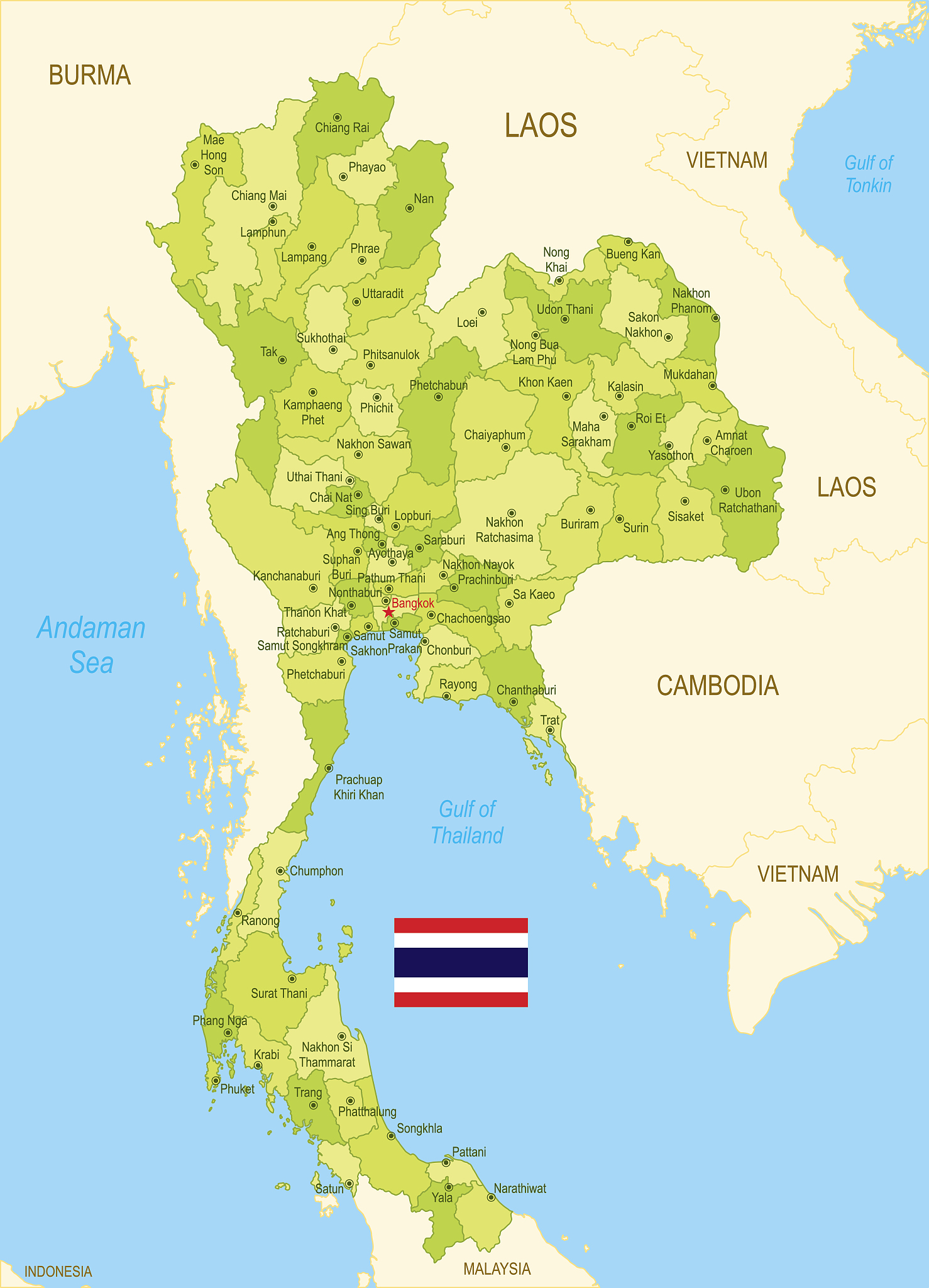 越南地理位置：东南亚的中心国度