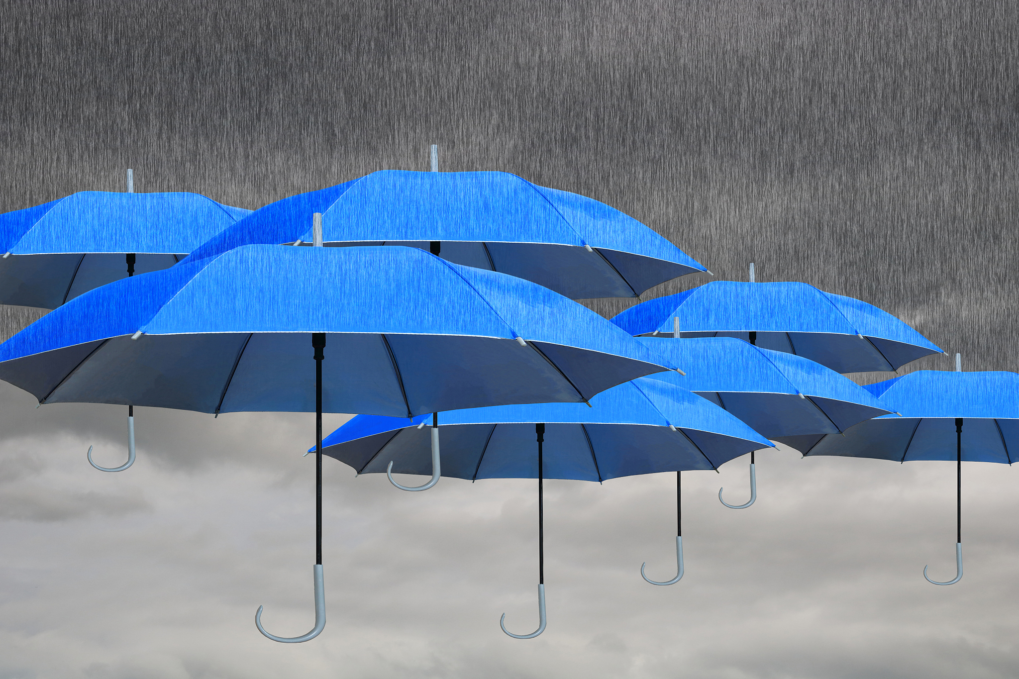 Durable & Sun-Protective Outdoor Umbrella with Adjustable Tilt & Vented Roof