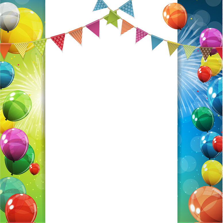 group of colour glossy helium balloons background