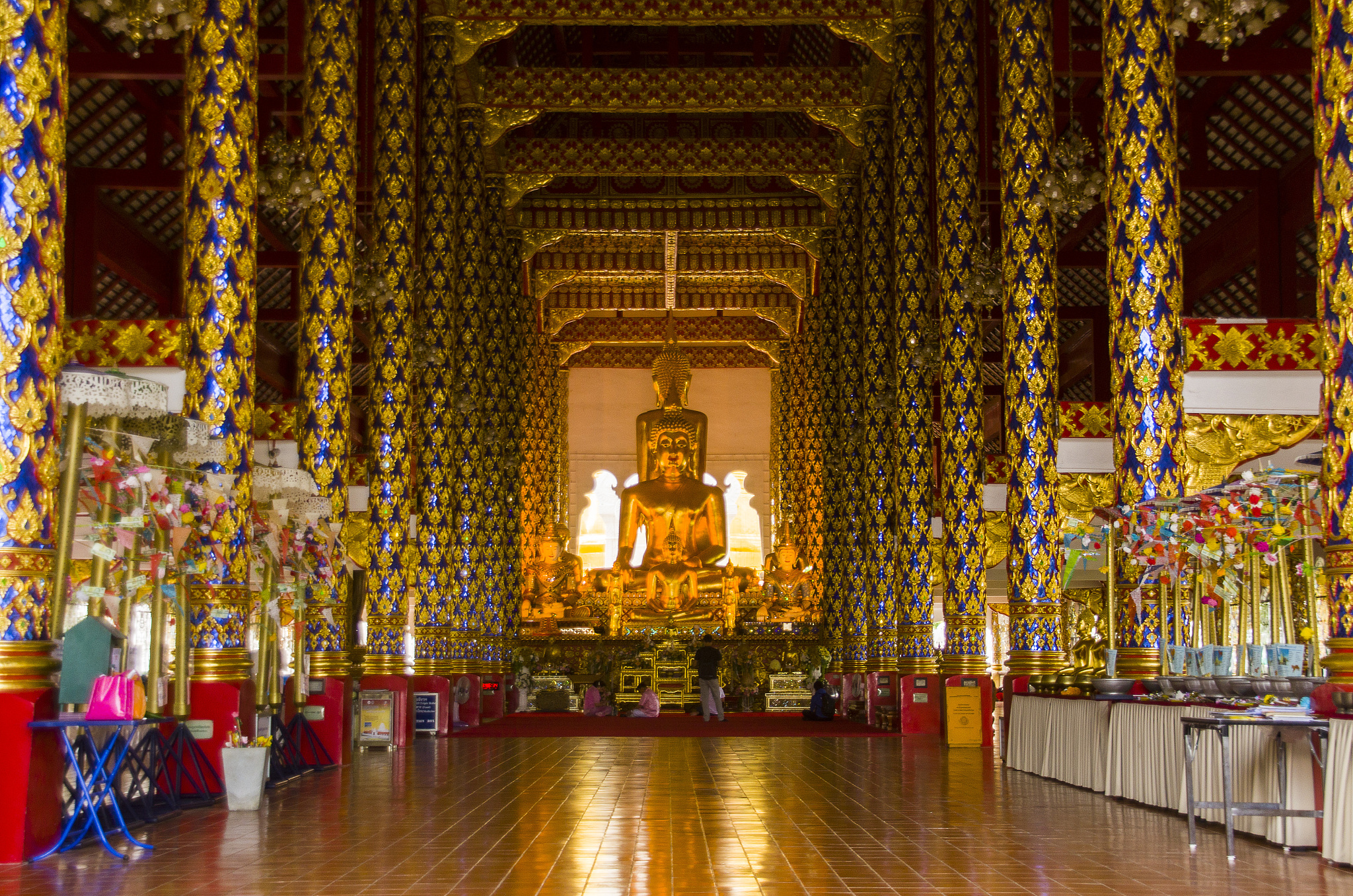 wat suan dok buddhist temple in chiangmai,thailand.