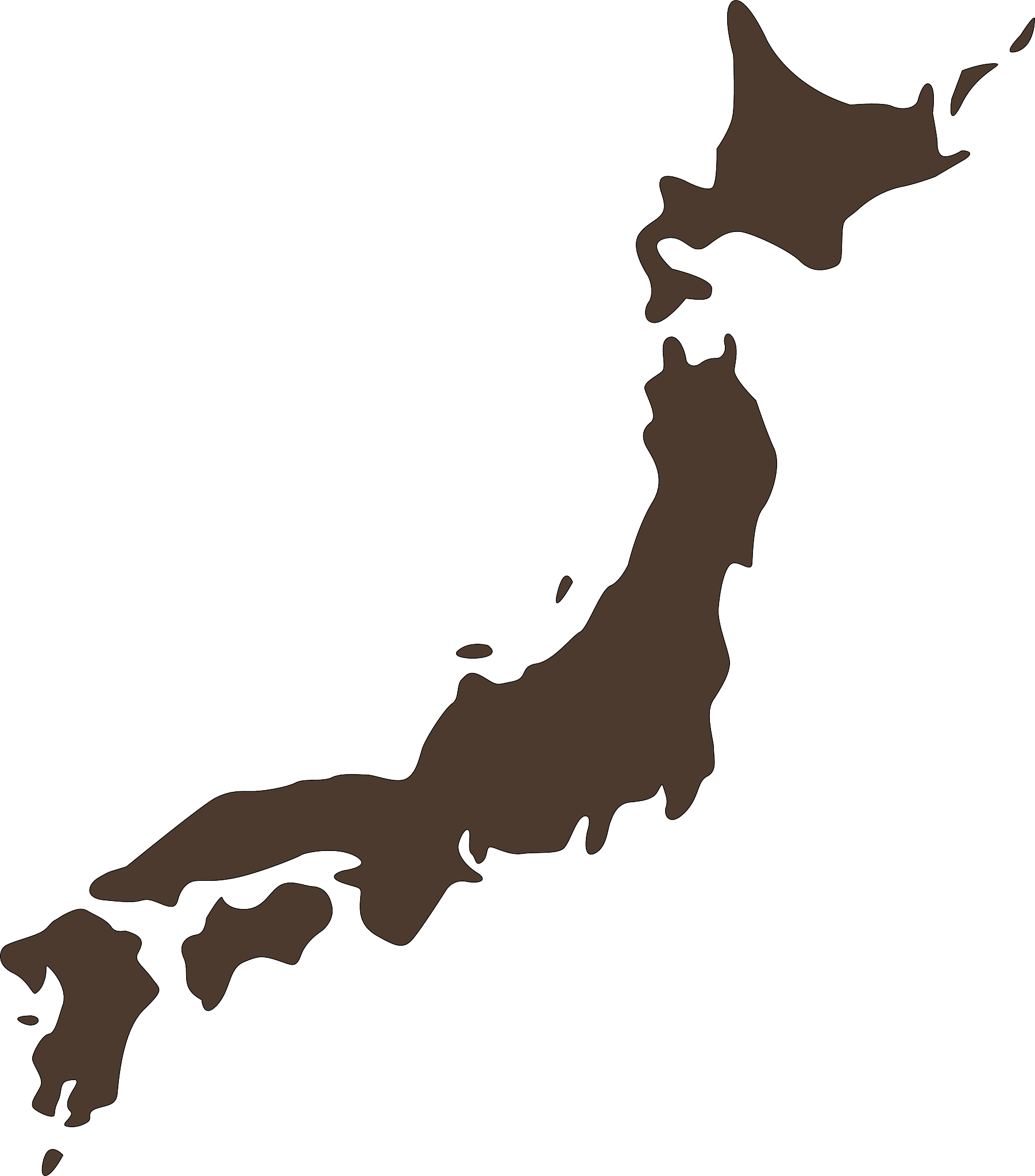 japan map