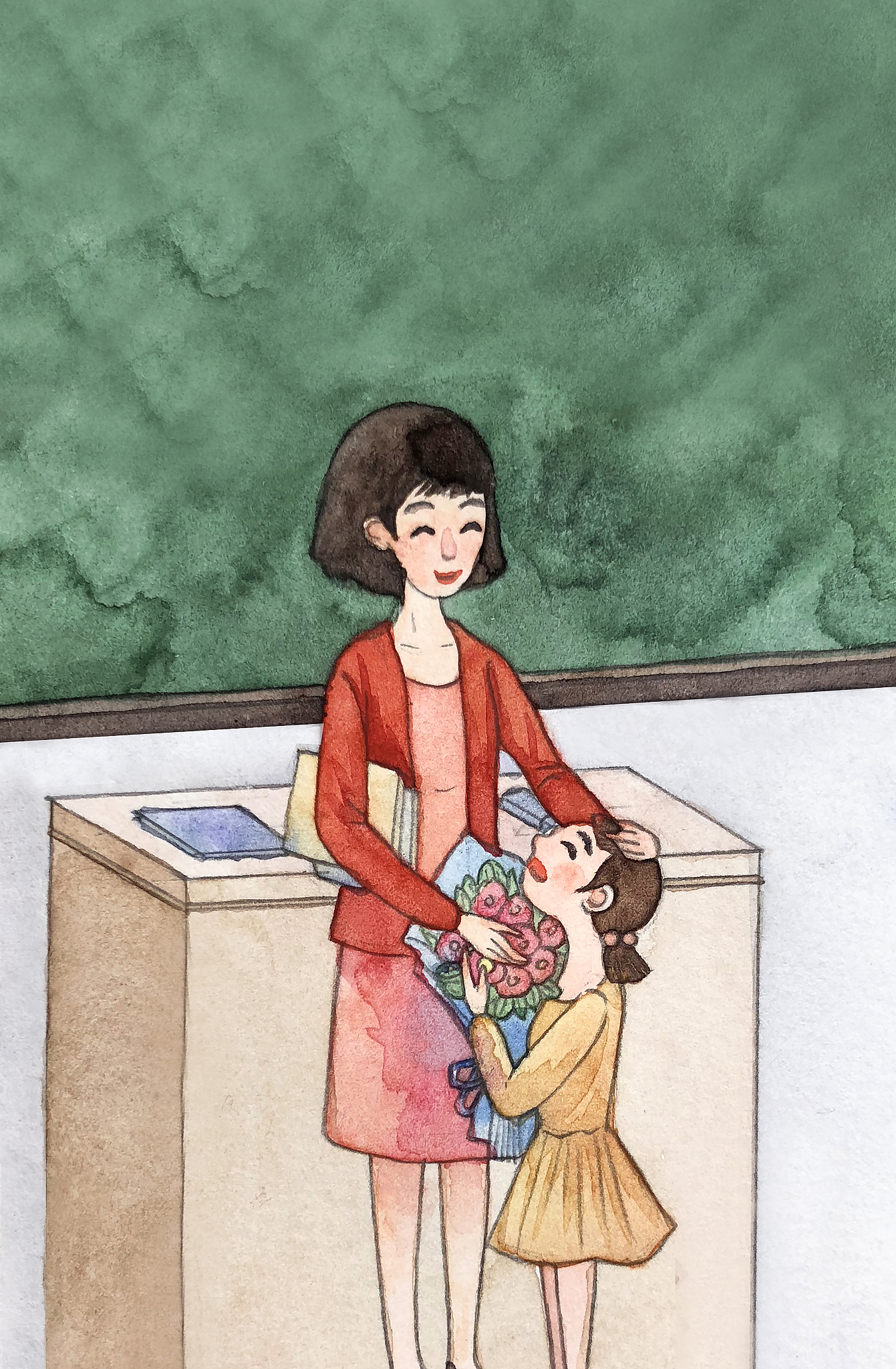 我佩服的人：我的妈妈