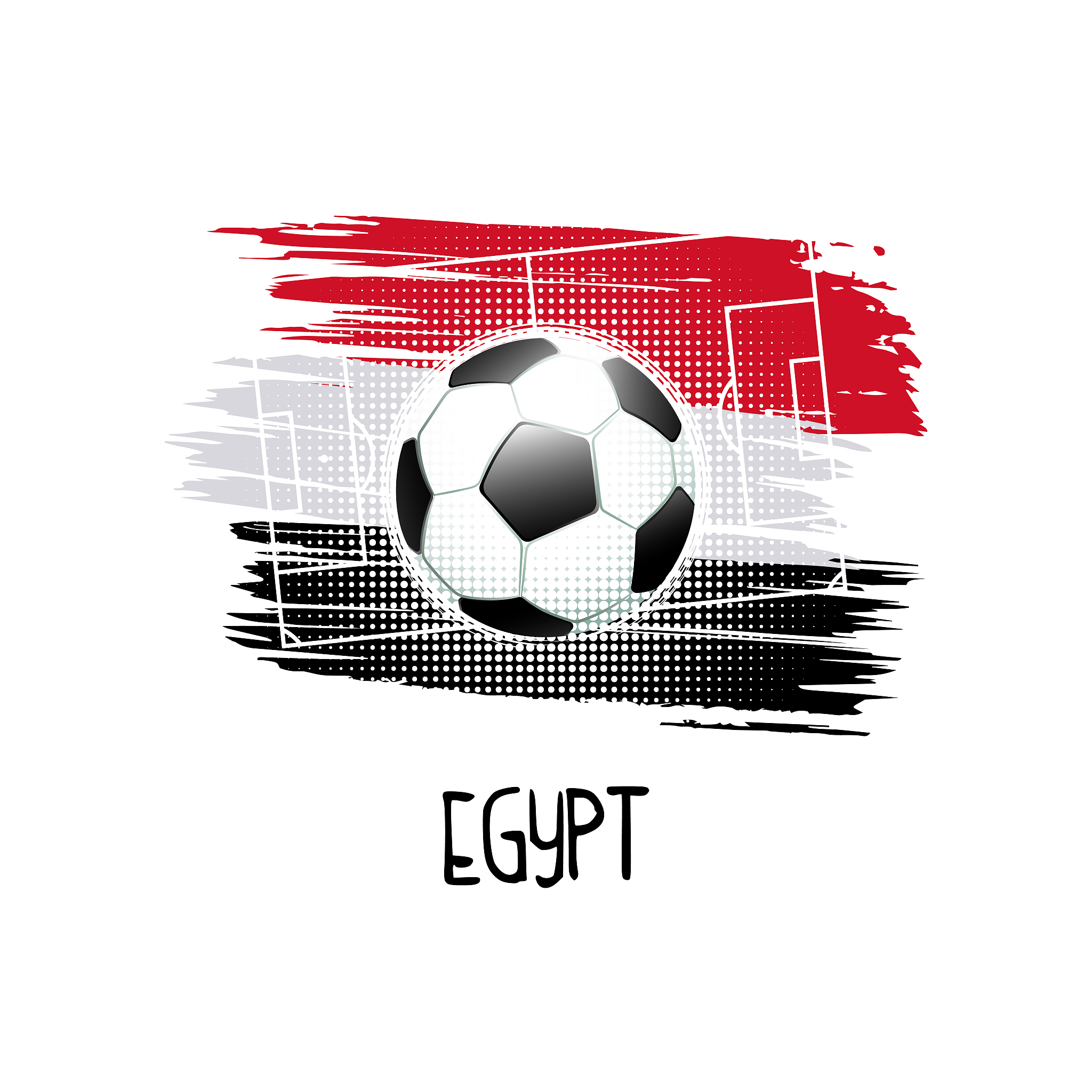 soccer-football concept. egypt.