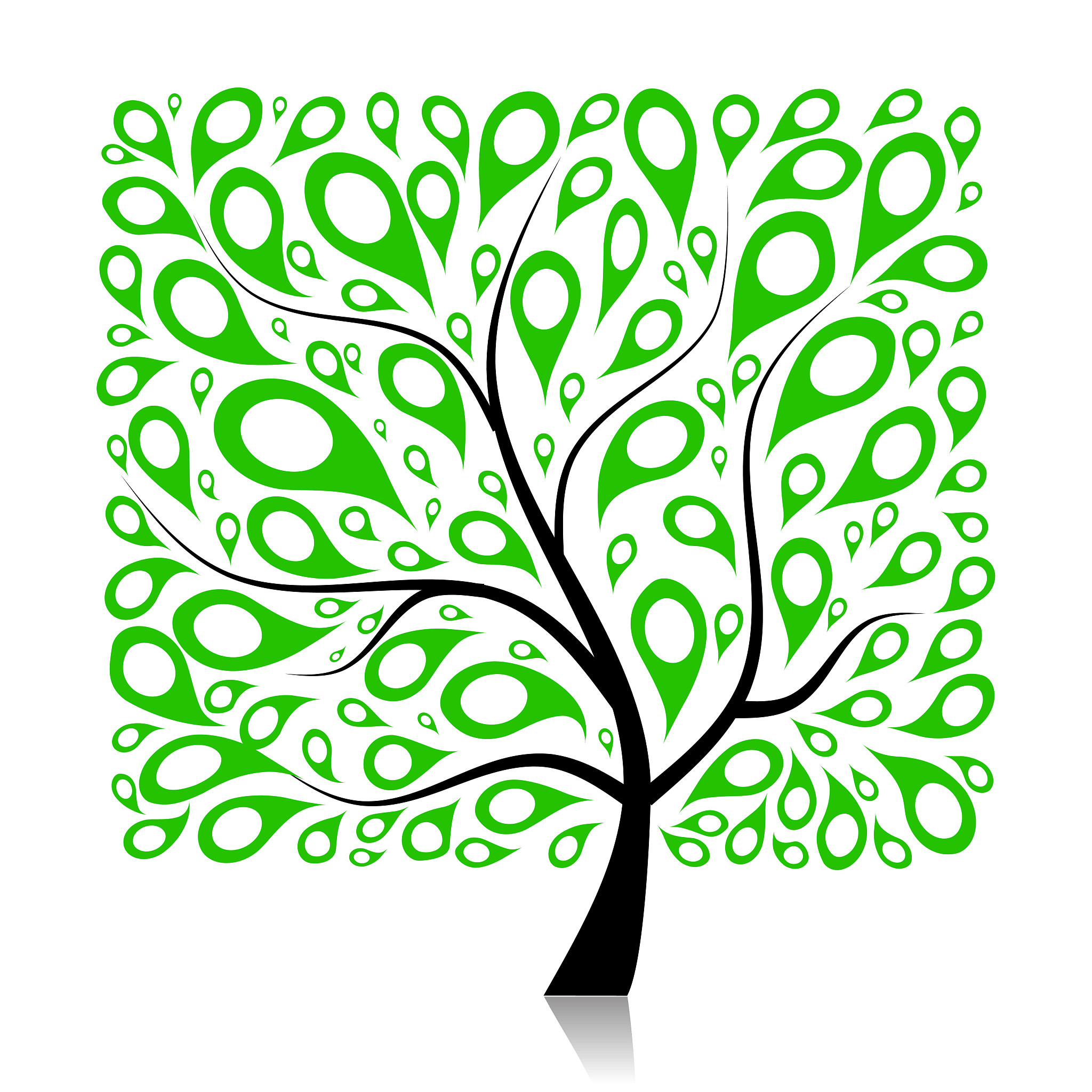art tree beautiful for your design
