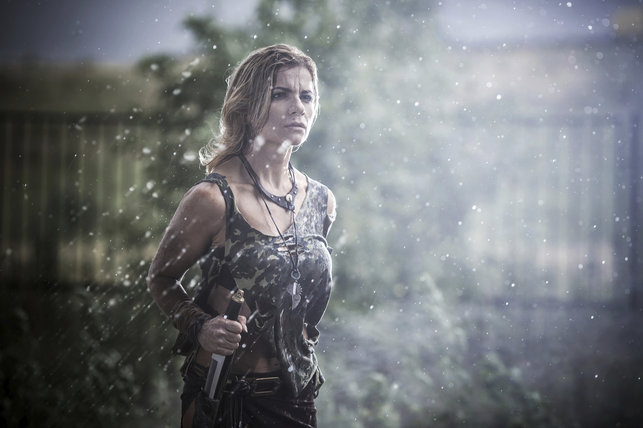 Viking Warriors Charging in the Rain - Photo Prompt