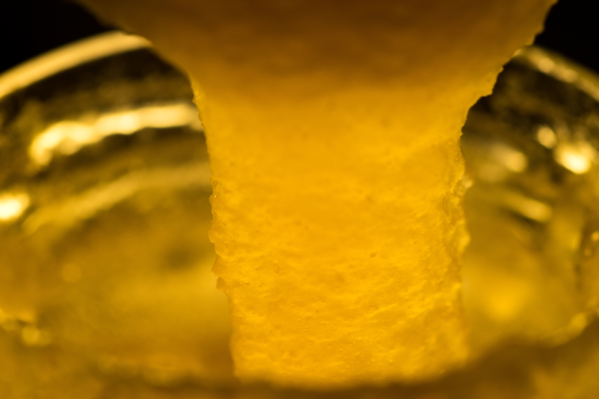 raw organic royal jelly detail