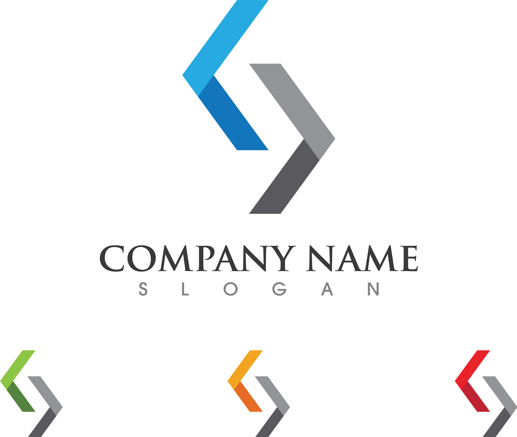 business corporate s letter logo design