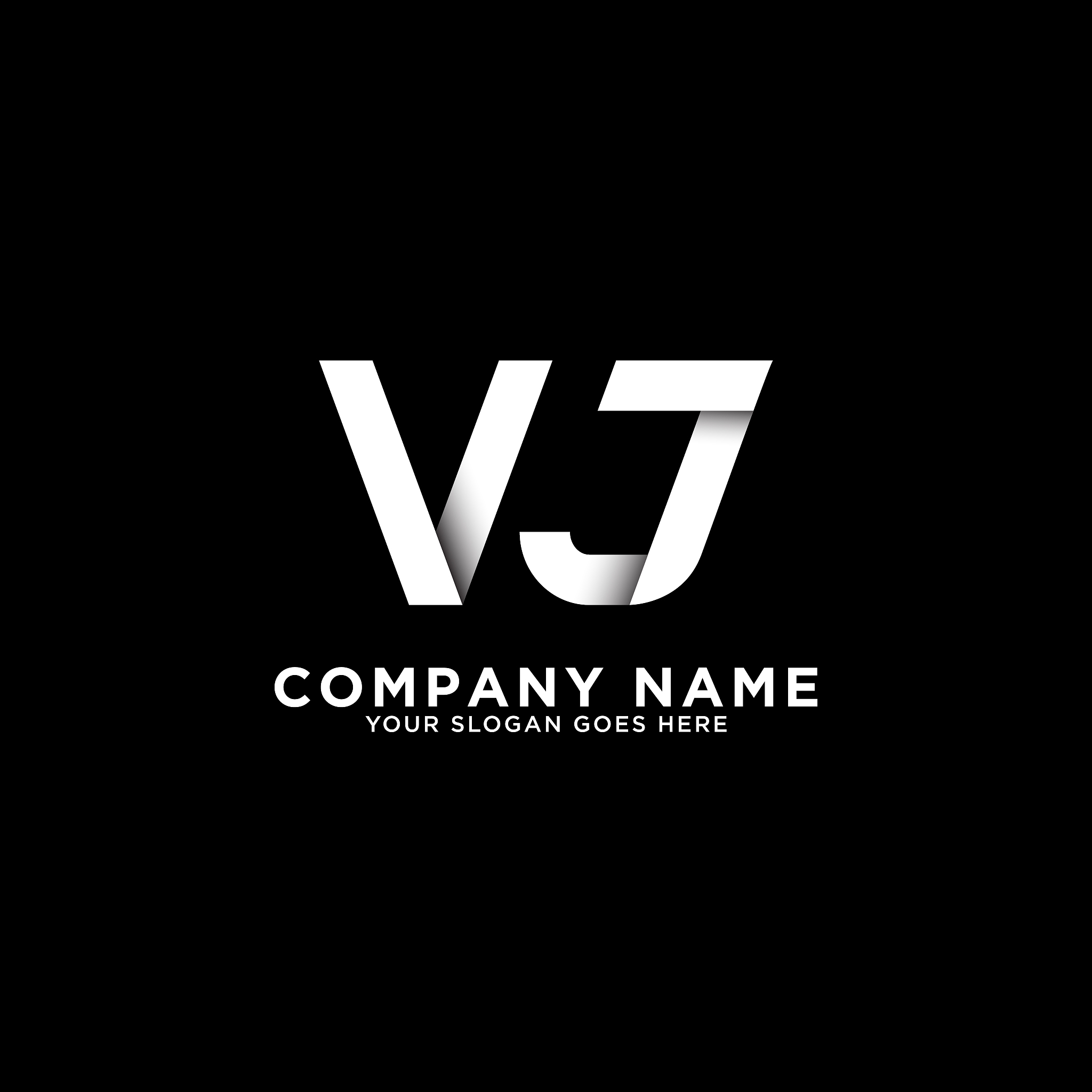 v letter logo designs, clean and clever logo template