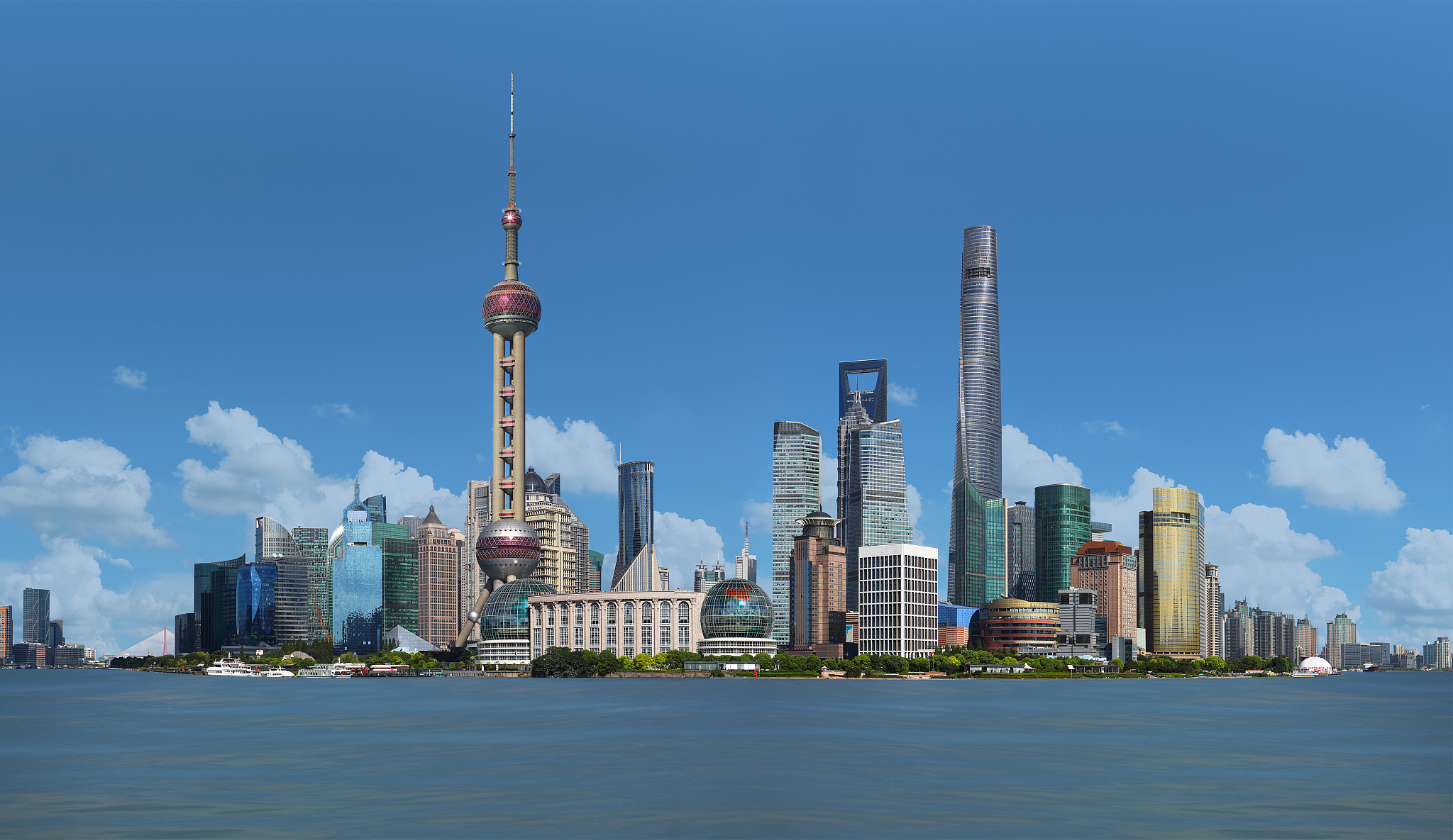 shanghai pudong lujiazui