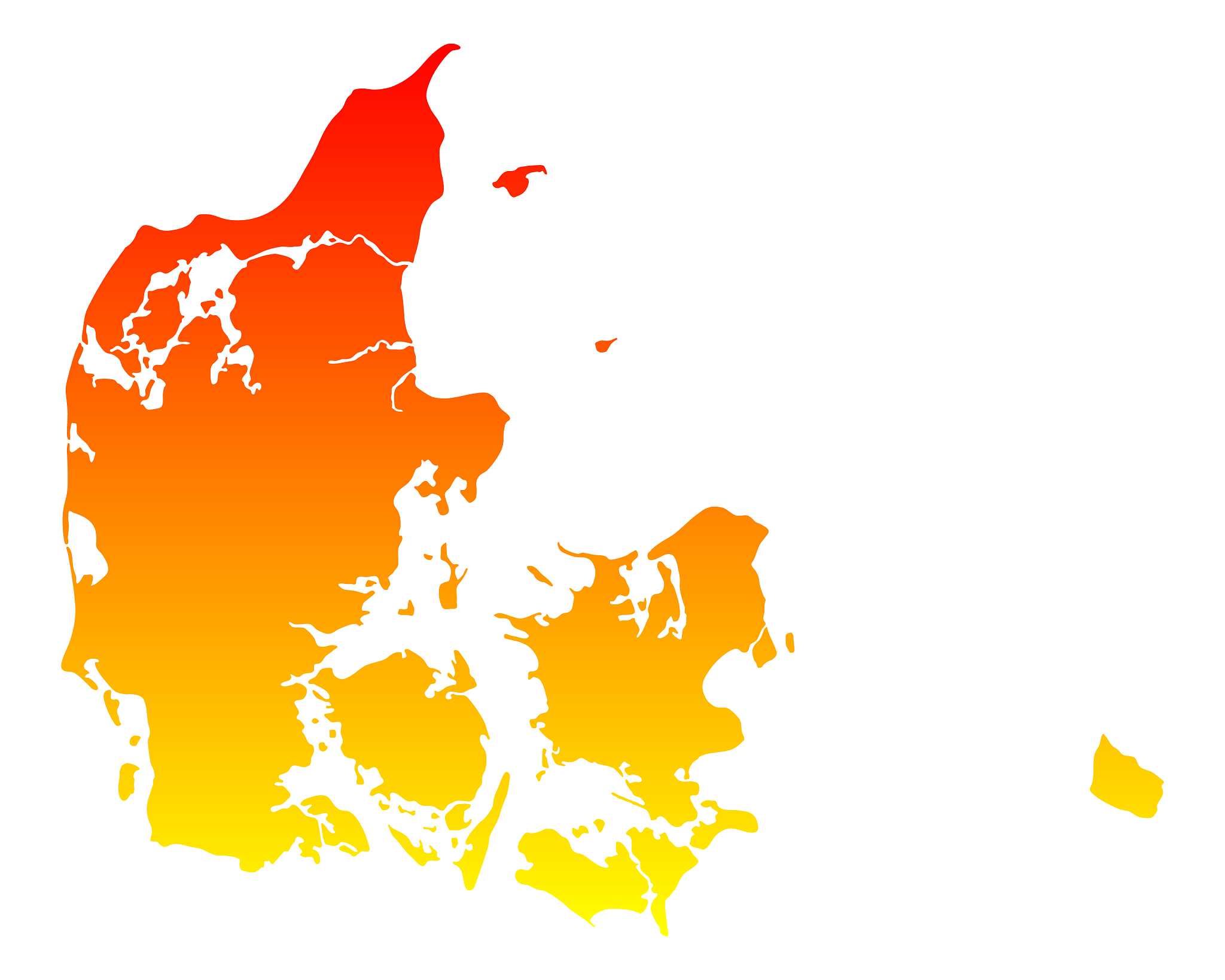 map of denmark