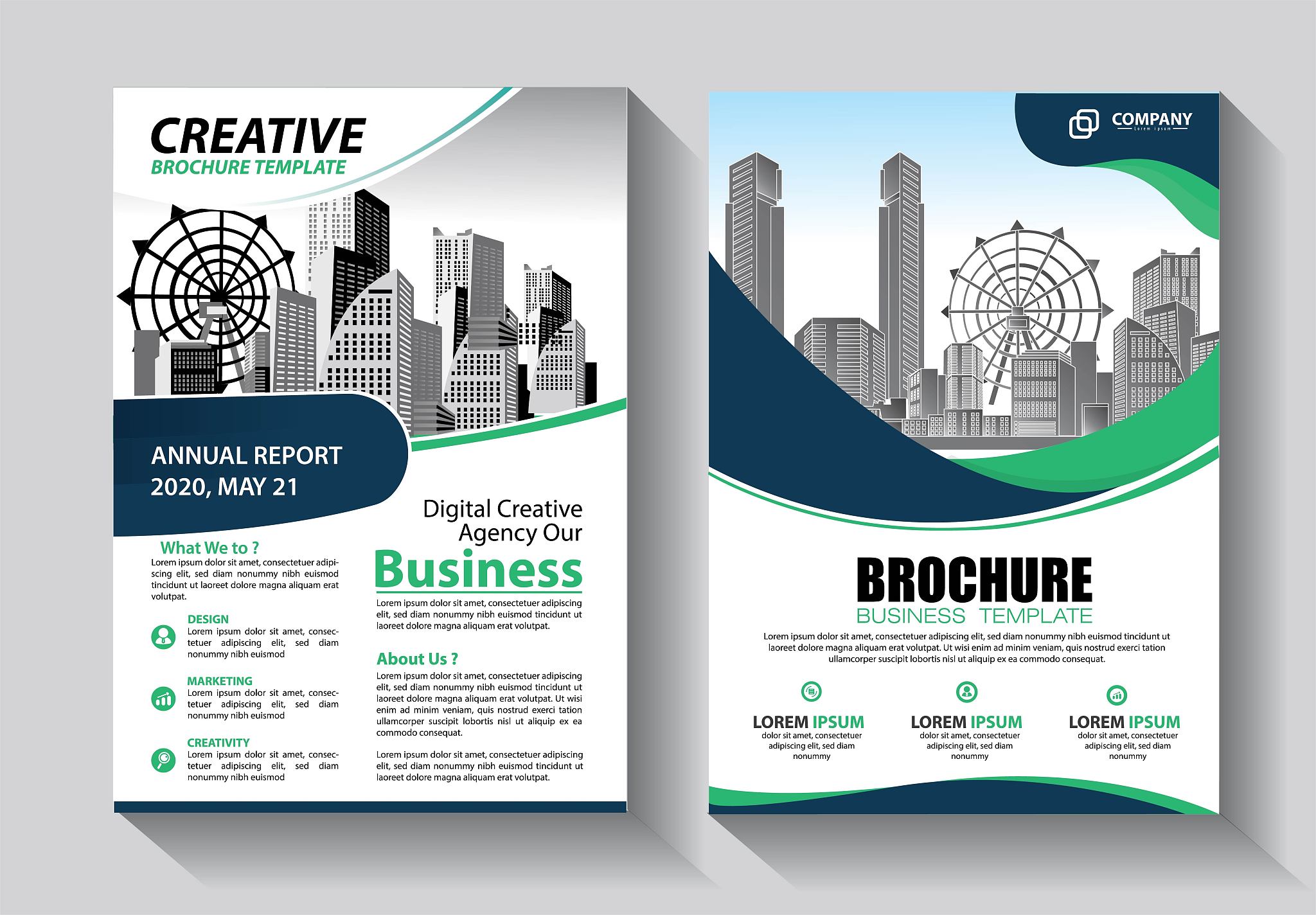 brochure design, cover modern layout, annual report, poster, fly