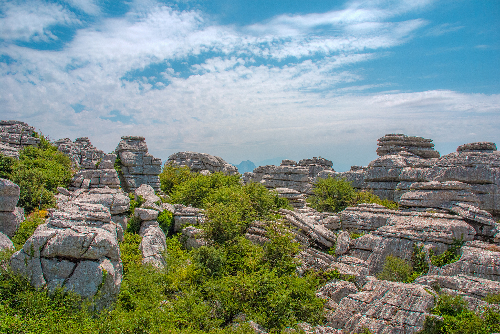 karst rock formations