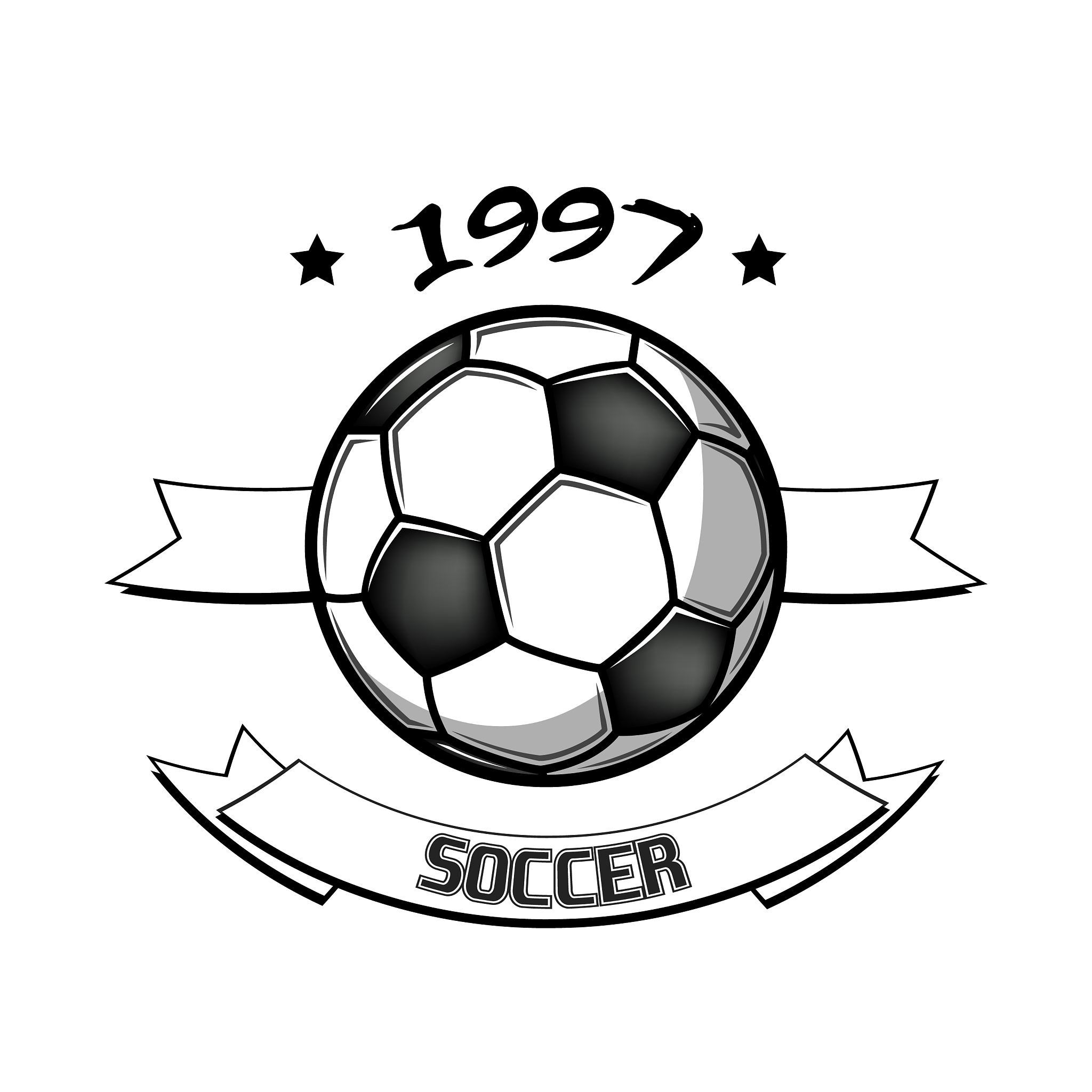 soccer logo design template