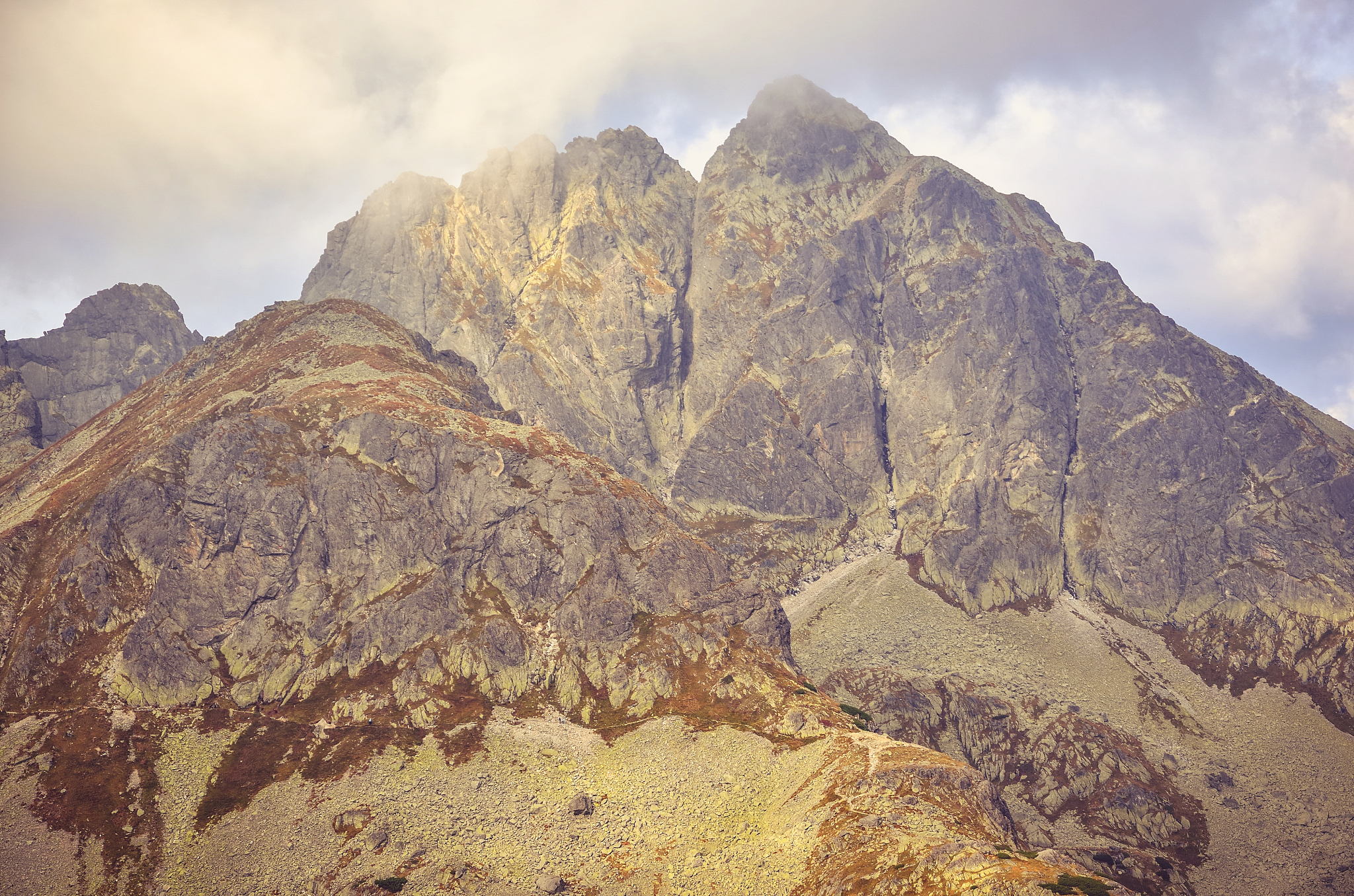 autumn mountain landscape.