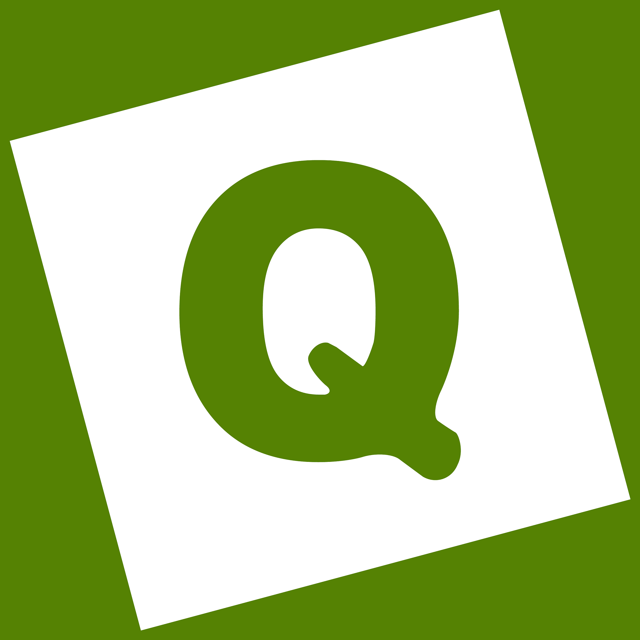 letter q sign design template element