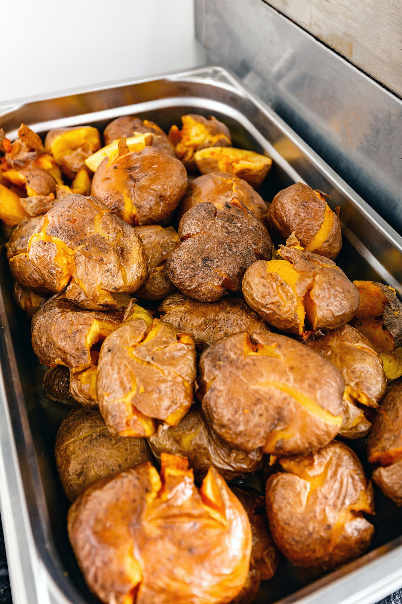 whole baked potatoes
