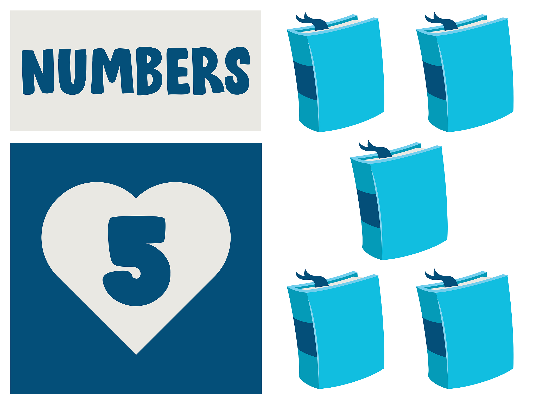set of numbers for children education