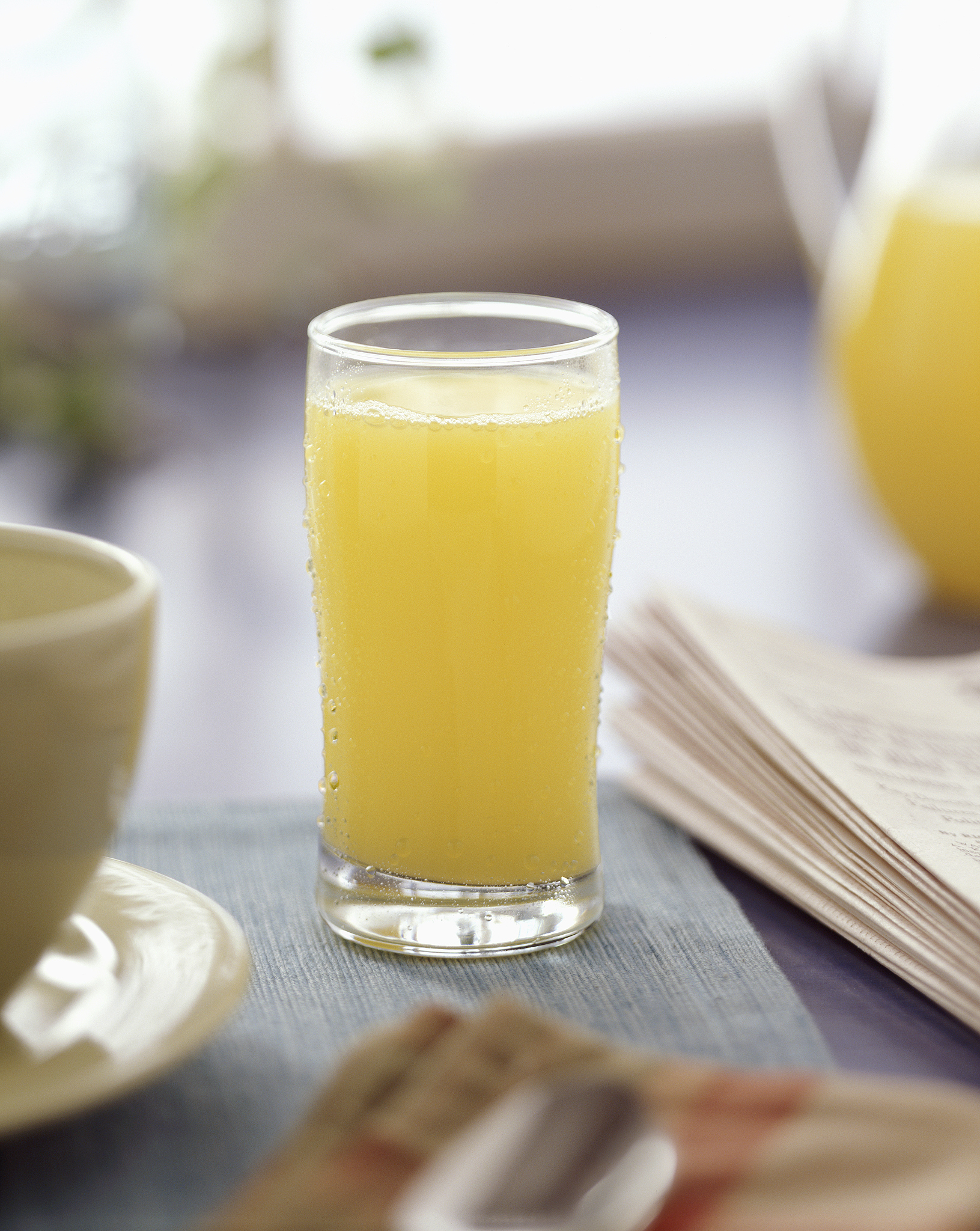 glass of orange juice