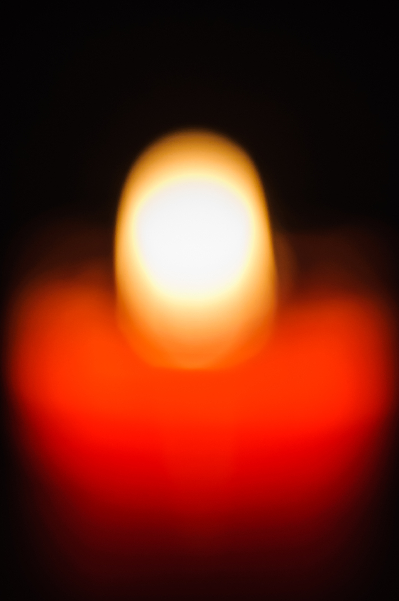 candle light in the dark