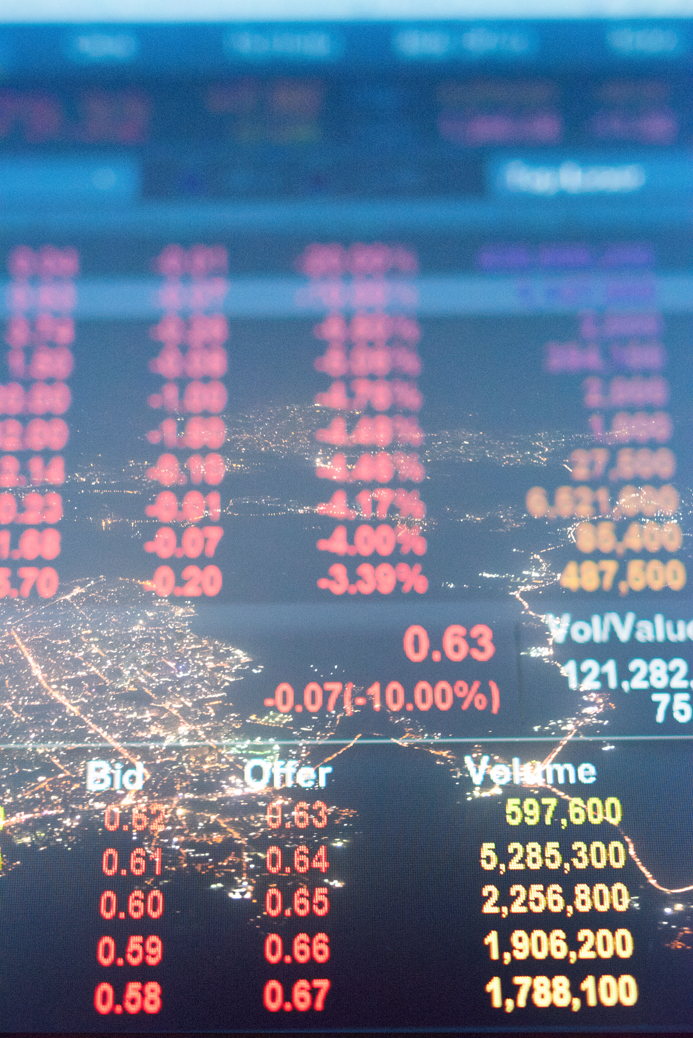 investment and financial theme with panoramic view of mumbai fin