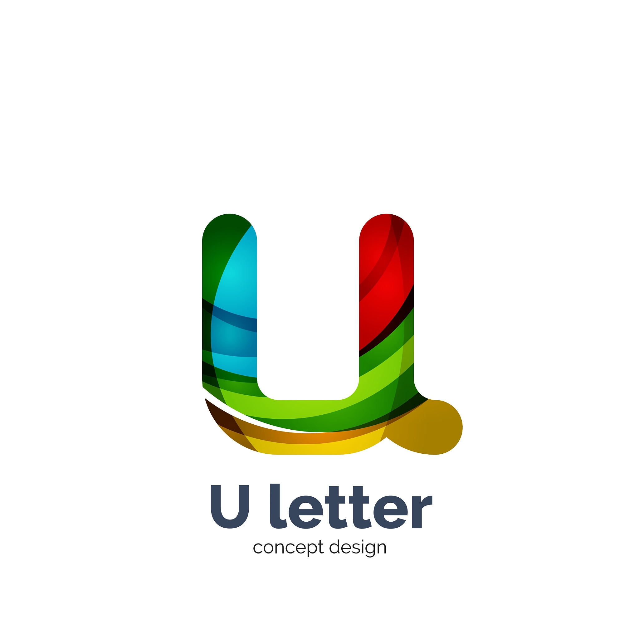 letter u logo
