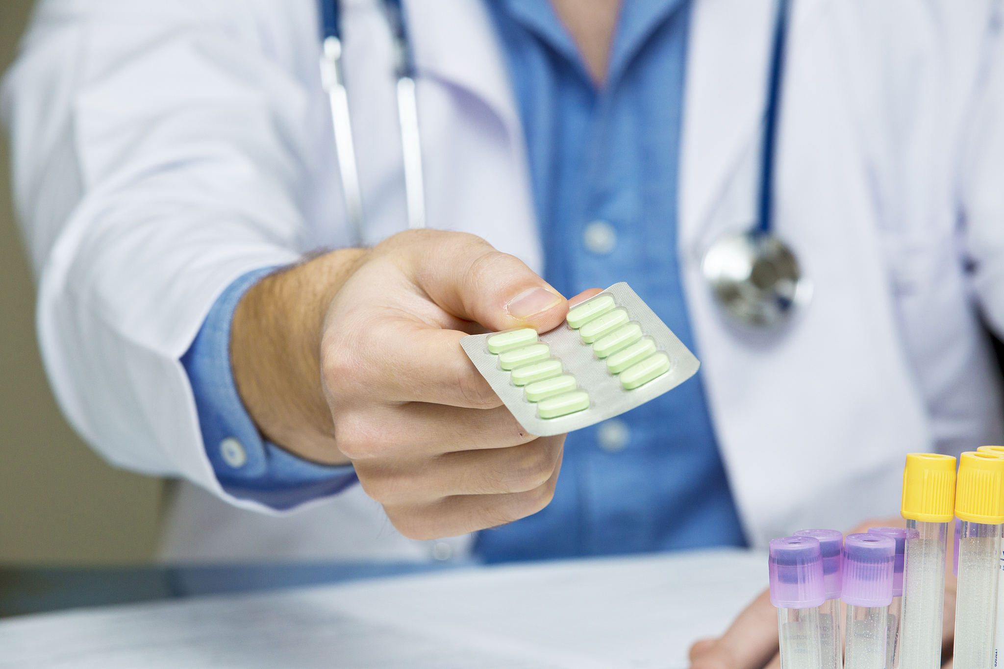 giving medicine