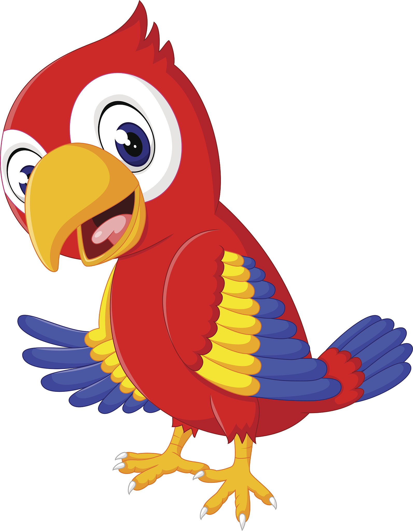 鹦鹉和狐狸：关于红色尾巴的有趣故事