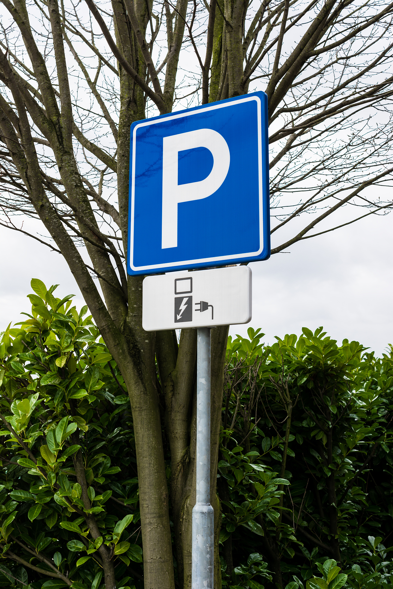 public recharge spot sign