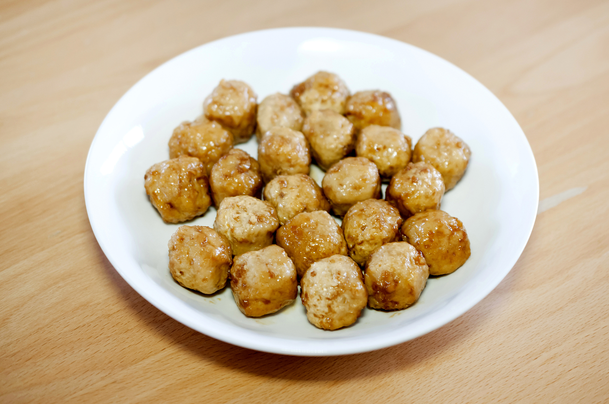 chicken meatball dumpling, meat ball