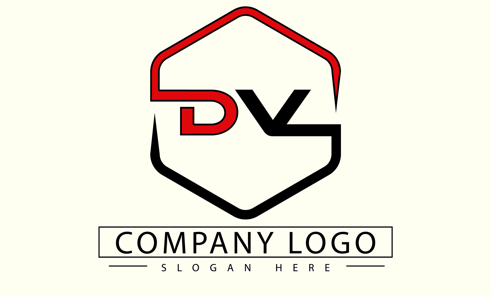 dv letter logo