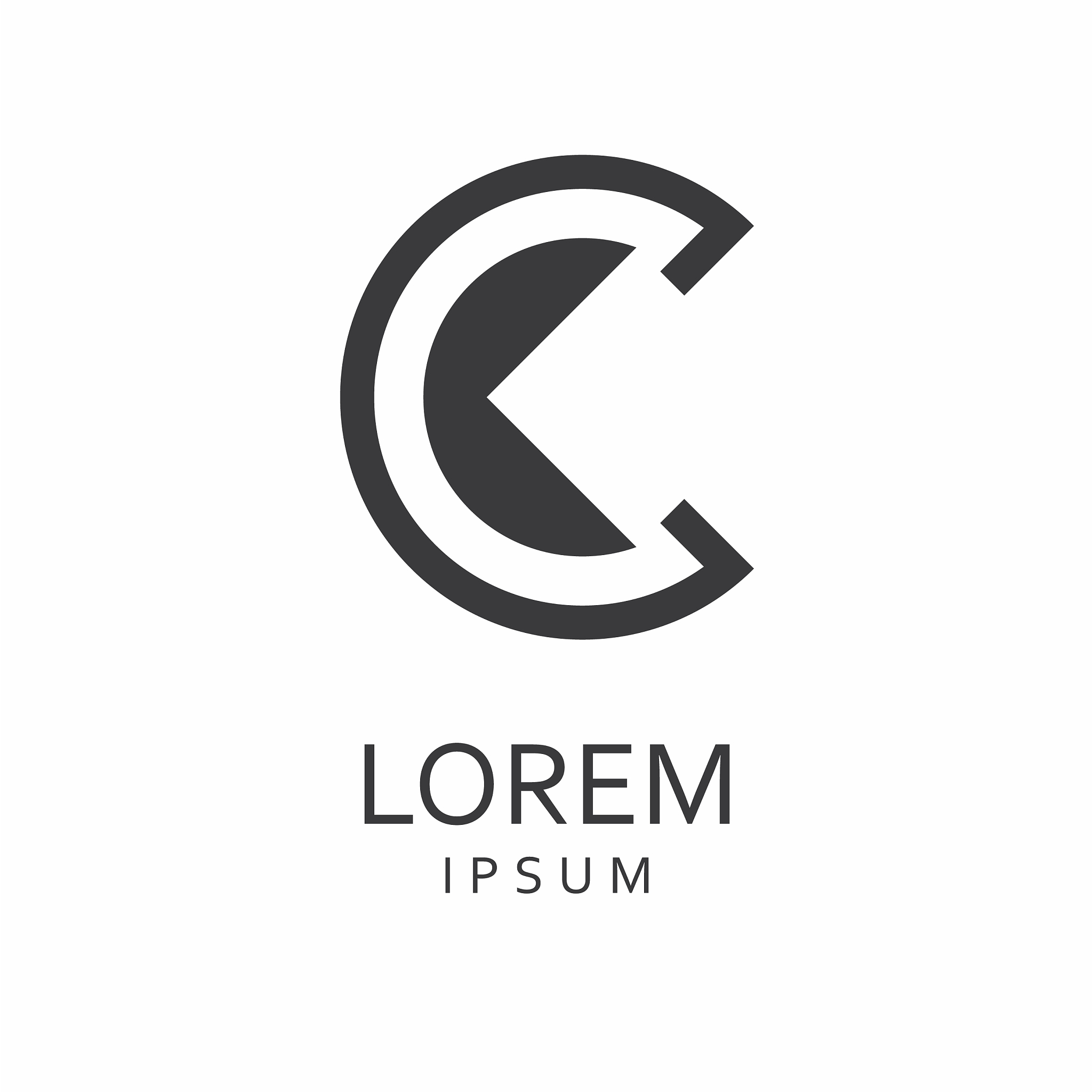 c letter logo icon