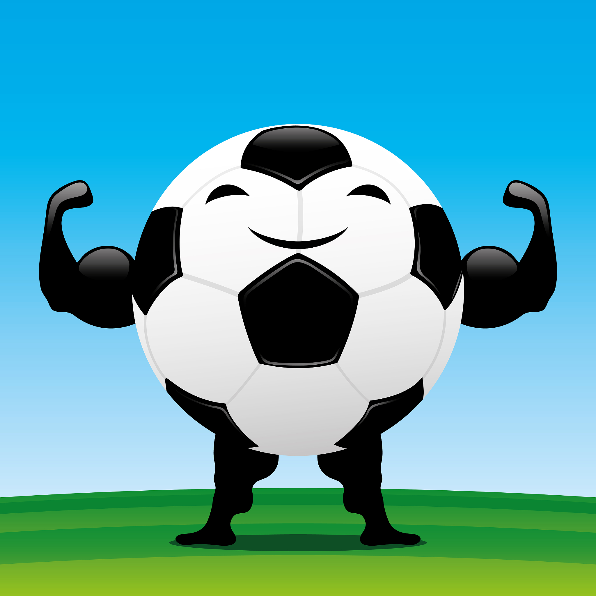 strong soccer ball.