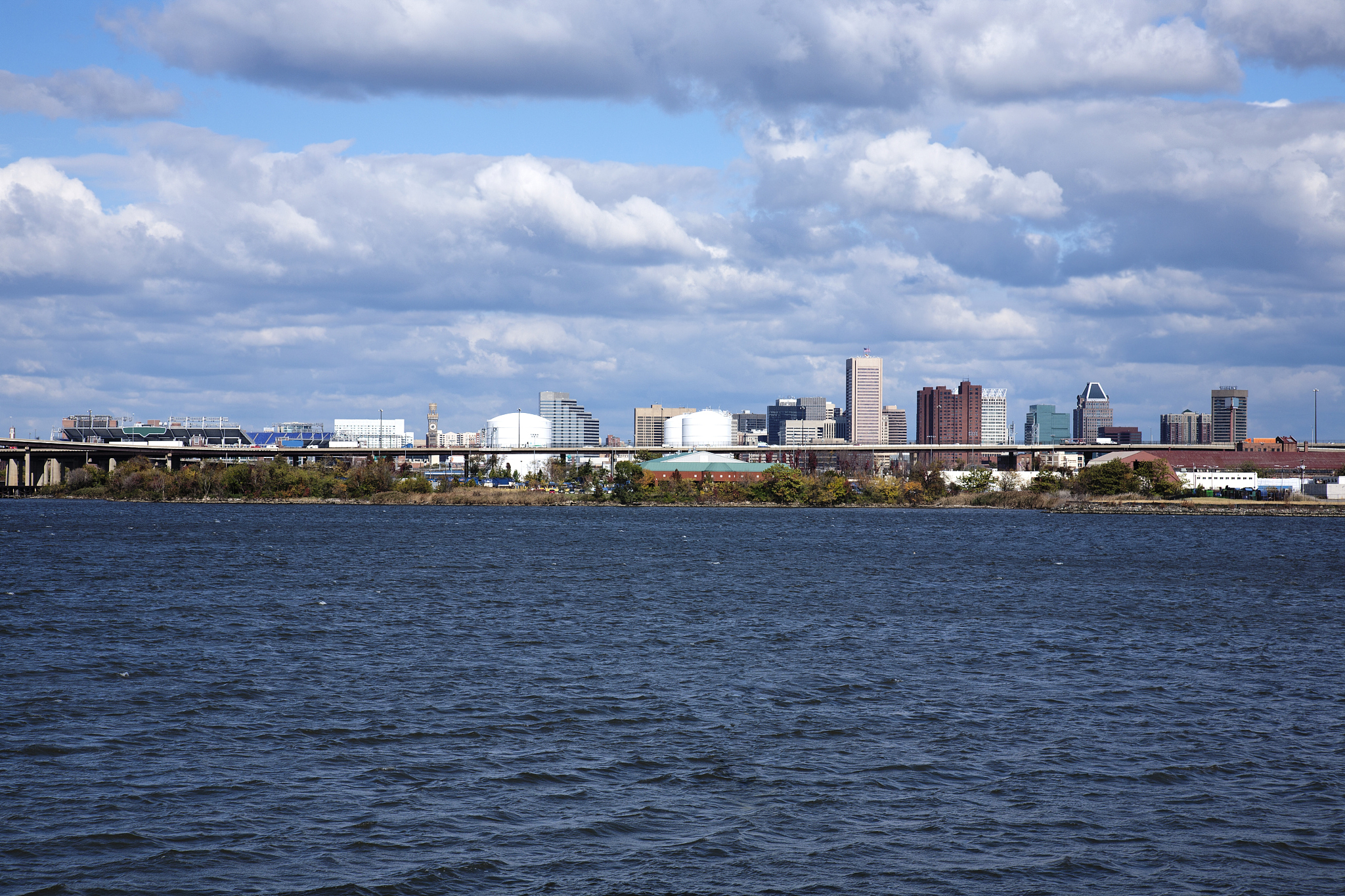 skyline of baltimore maryland