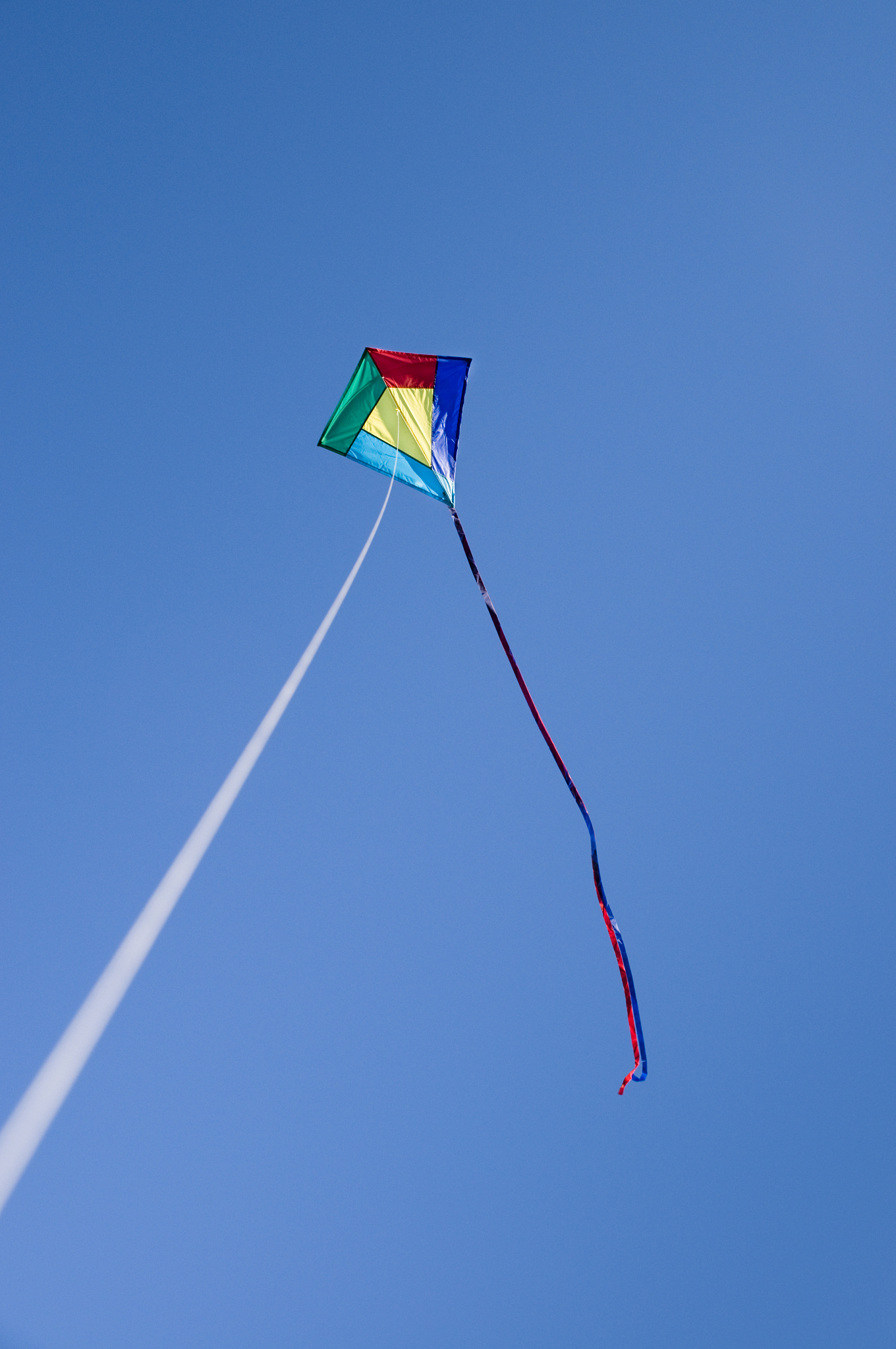 flying kite