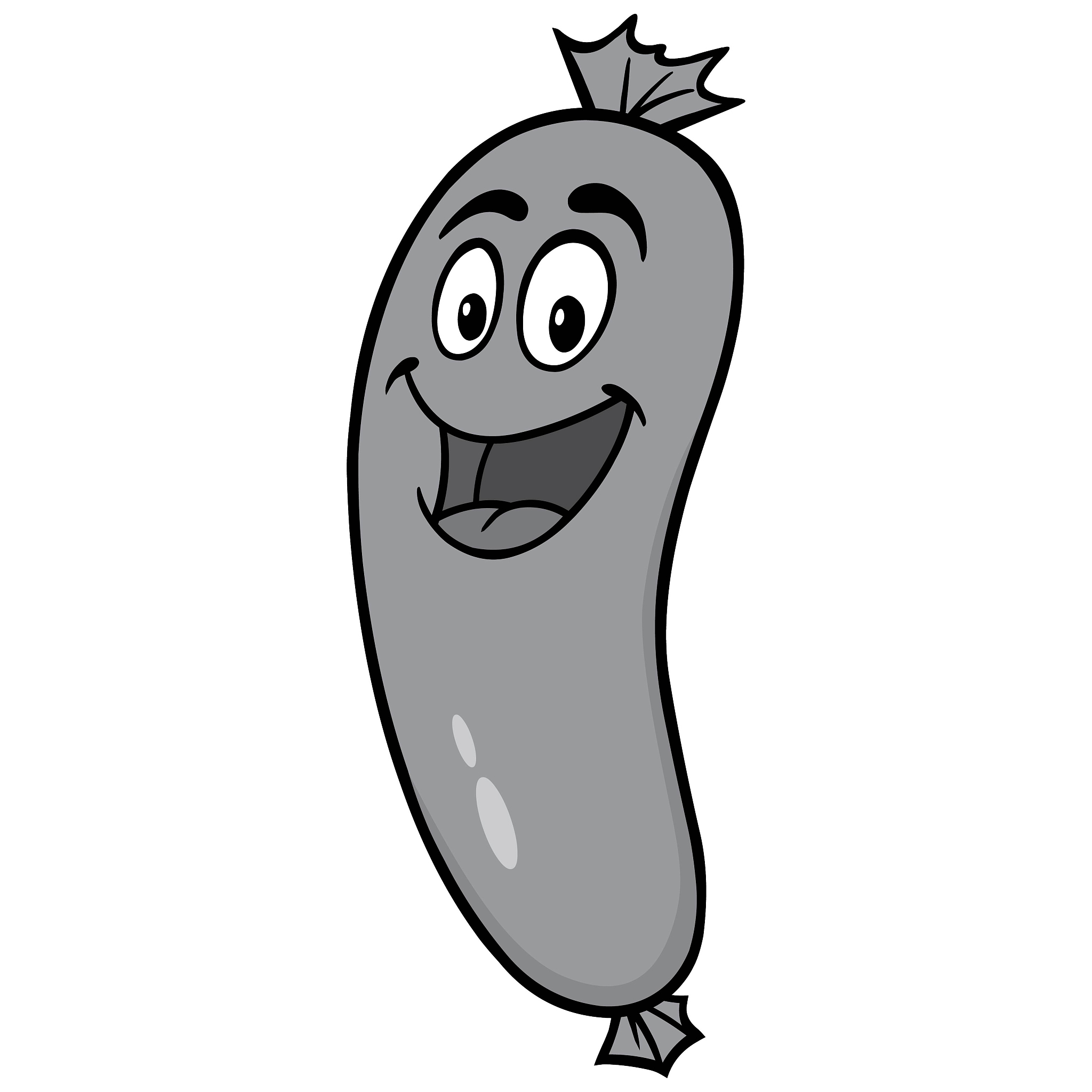 sausage cartoon illustration