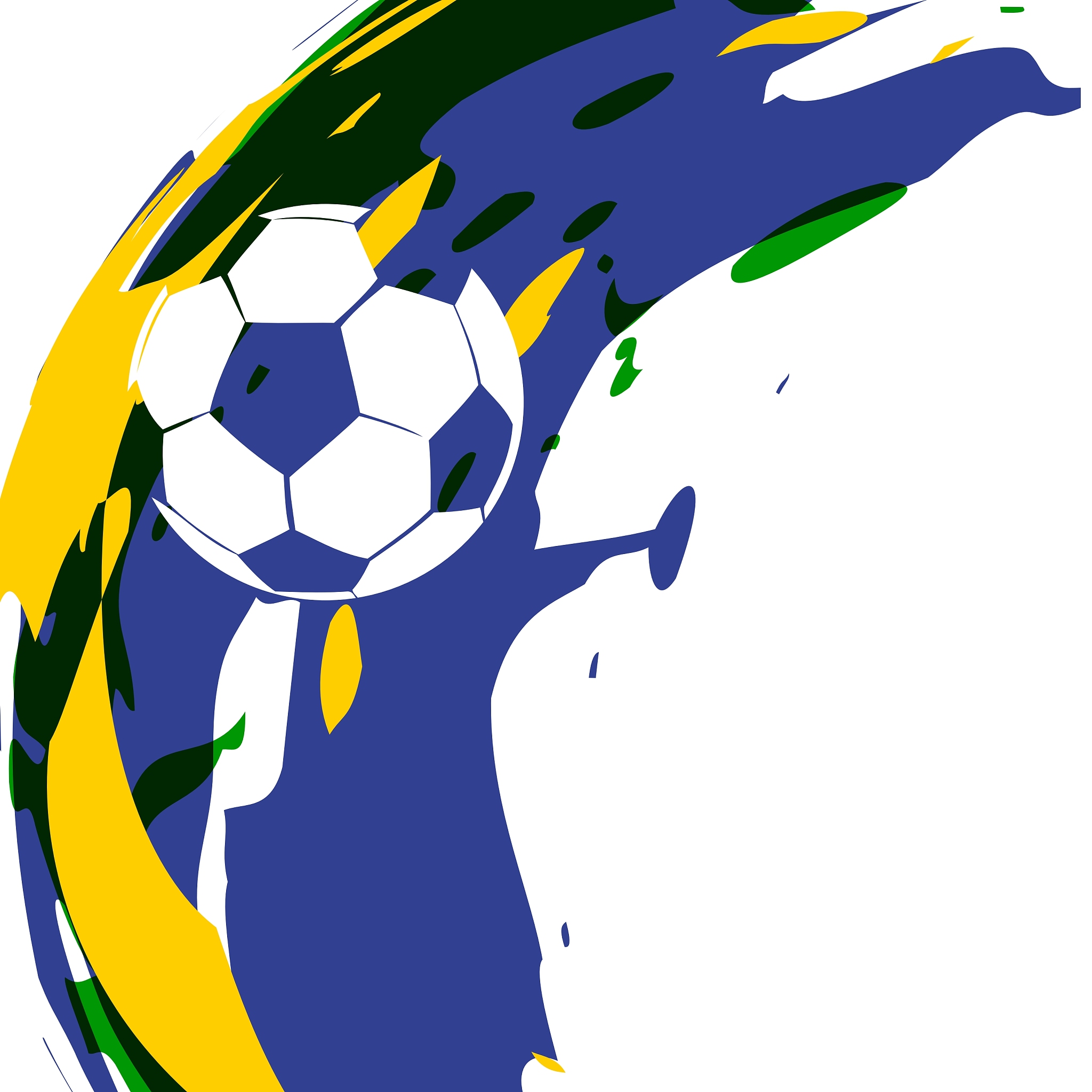 abstract football design