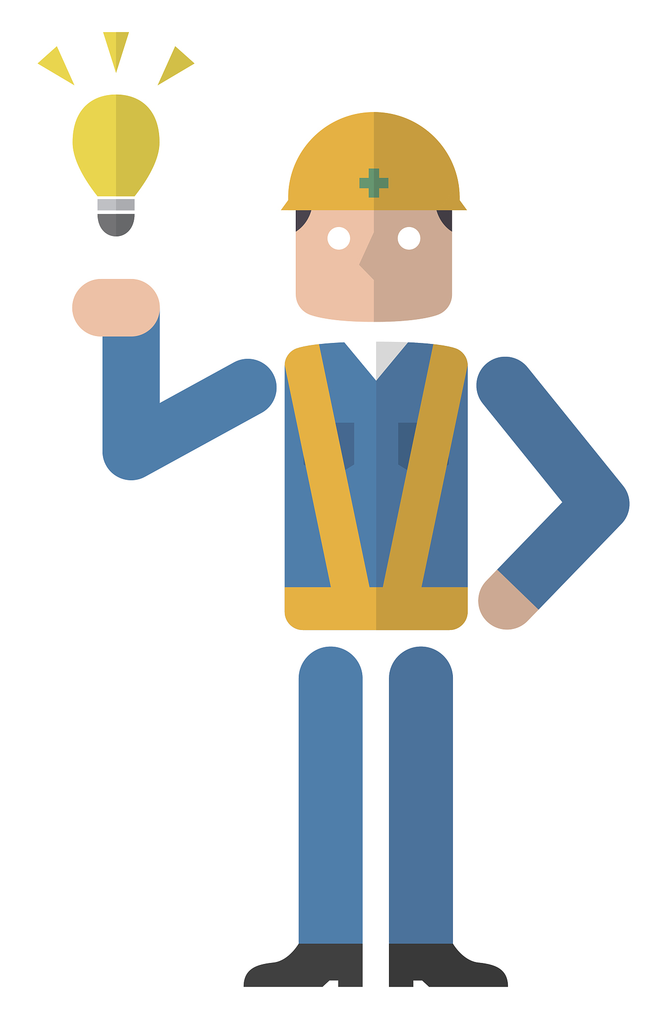 men of construction site: ideas