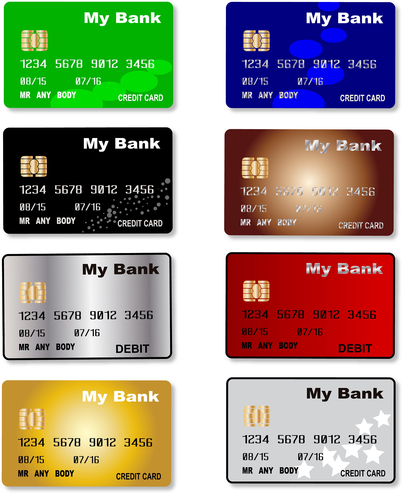 credit card collection