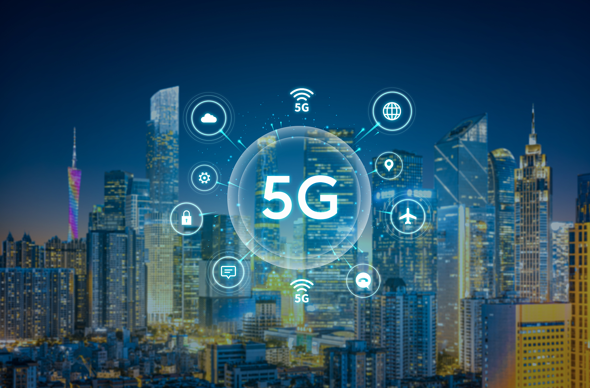 5g广州城市建筑