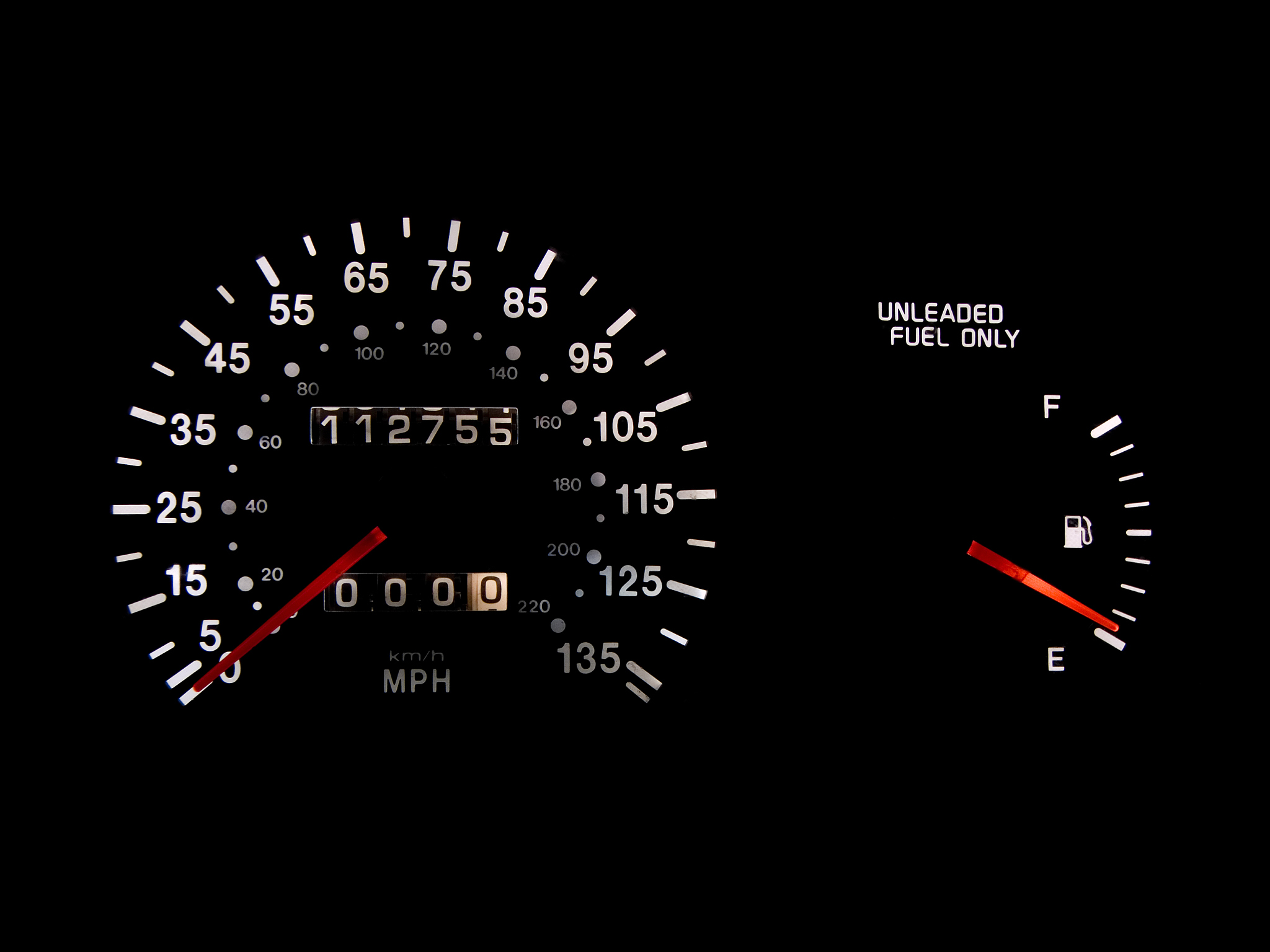 low gas