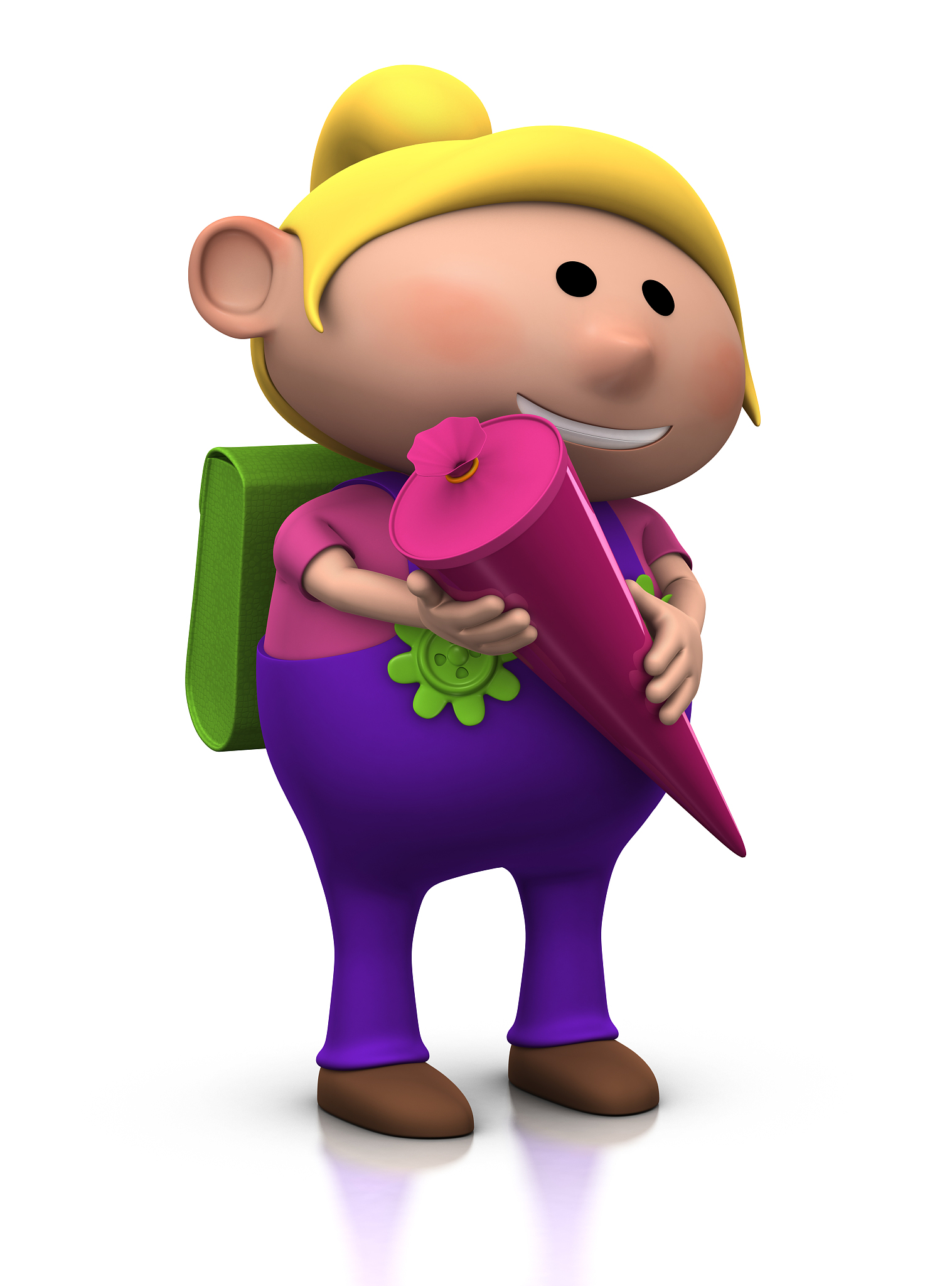 girl with 'schultüte'
