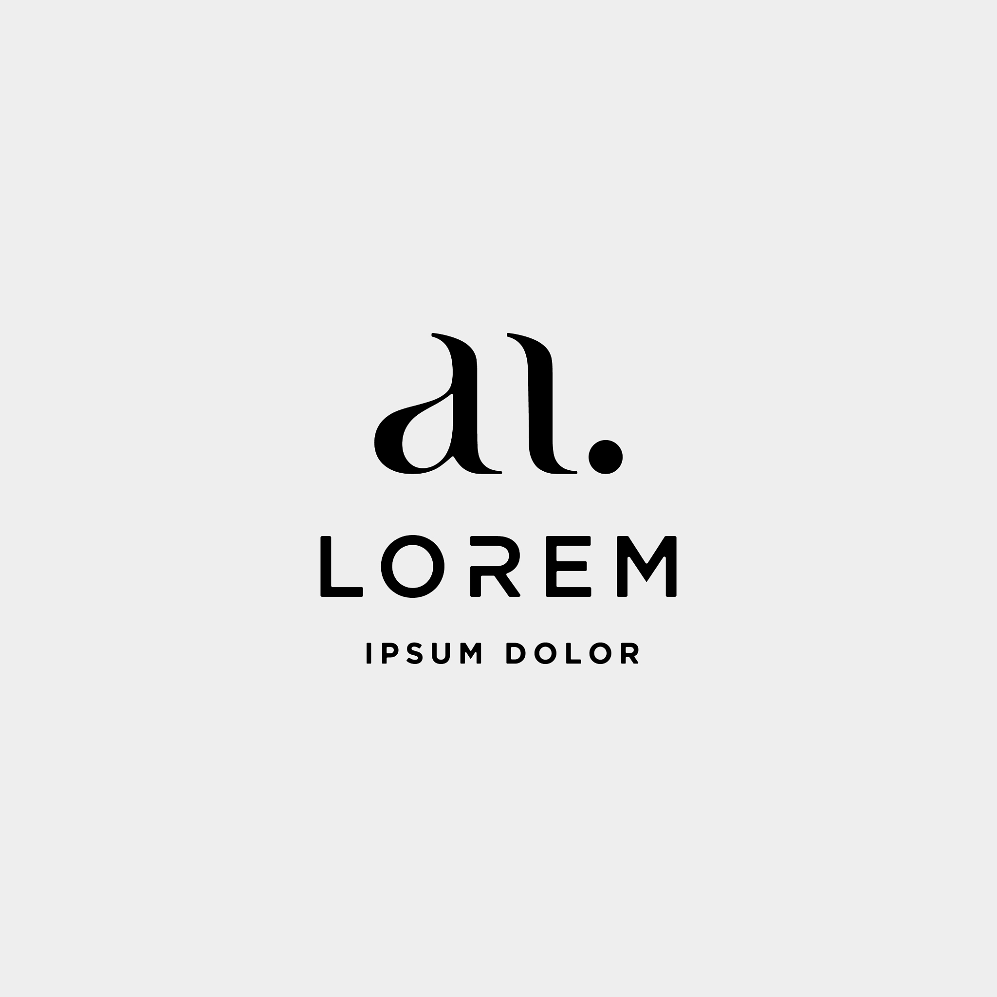 an n letter linked luxury premium logo
