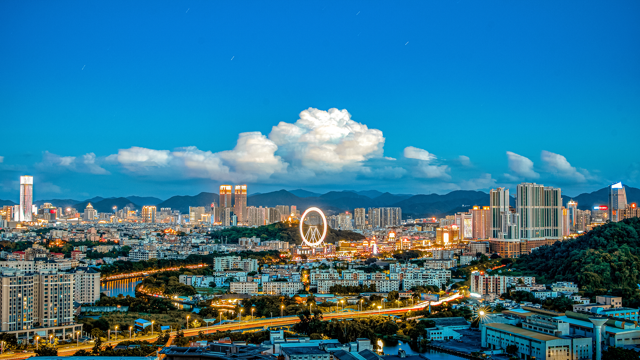 城市蓝调evening