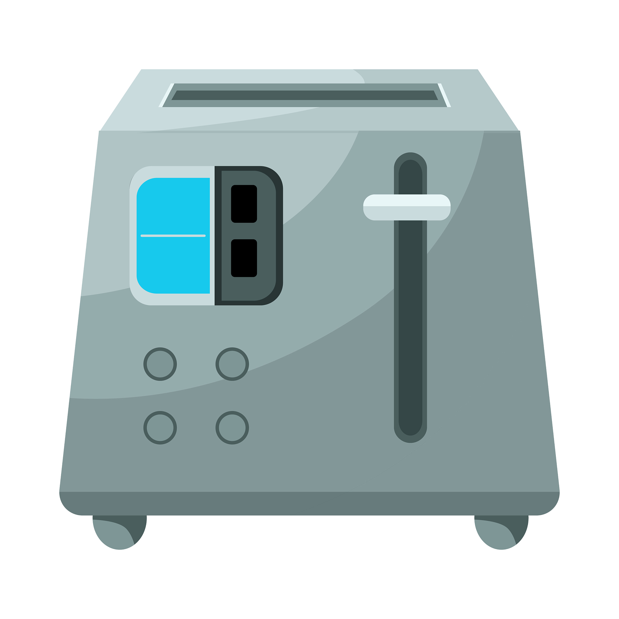 design toaster and instrument symbol
