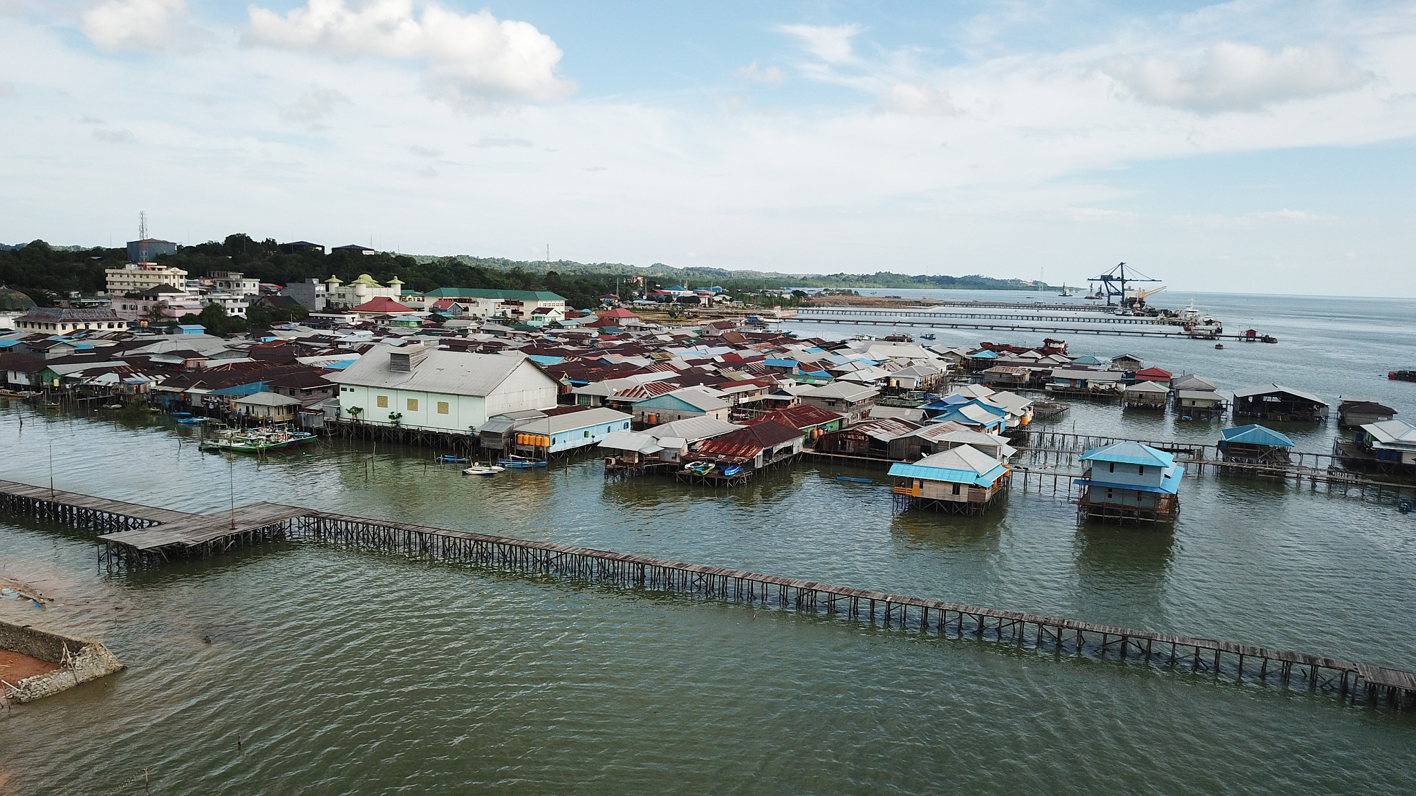 port tarakan, borneo.
