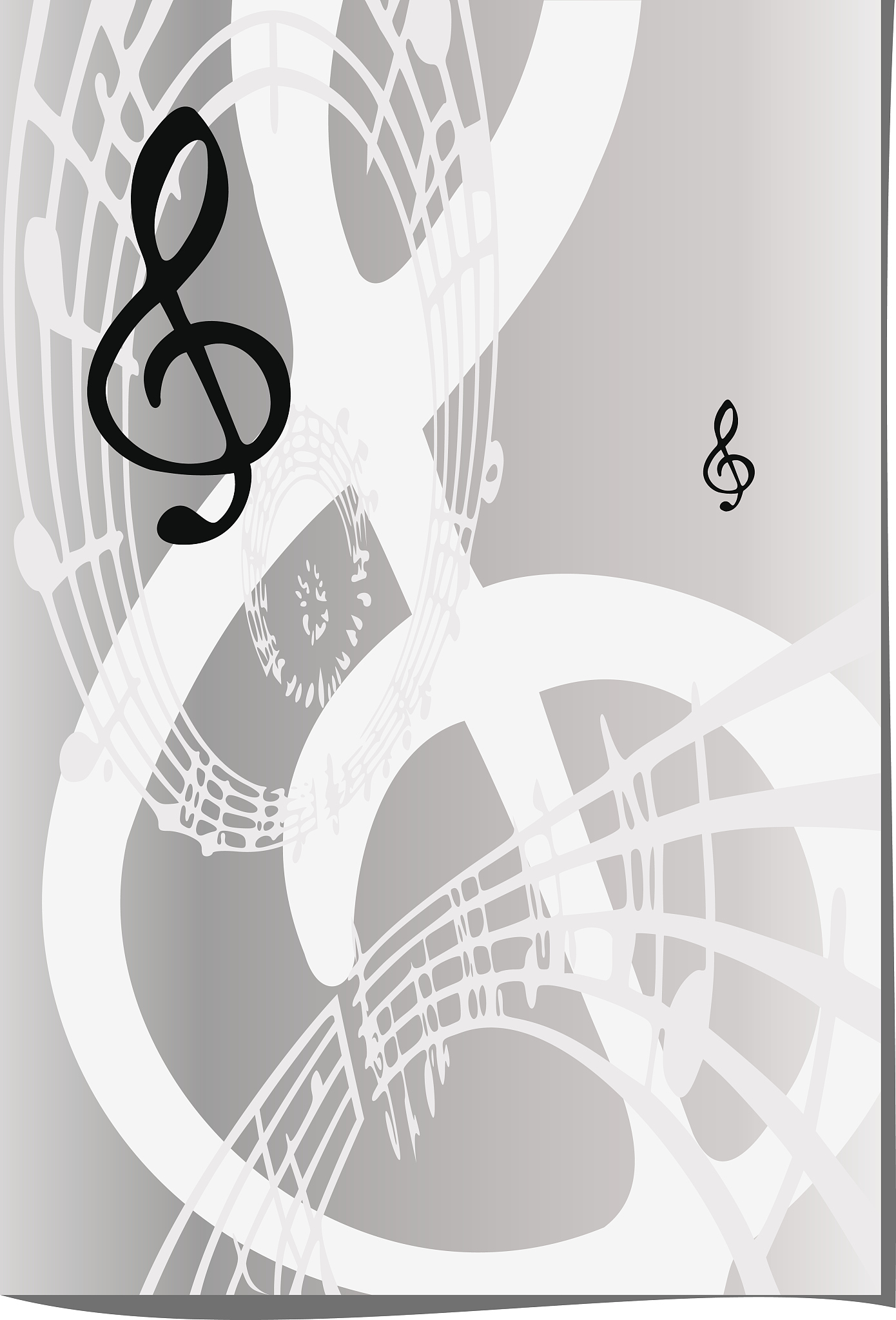 music abstract background