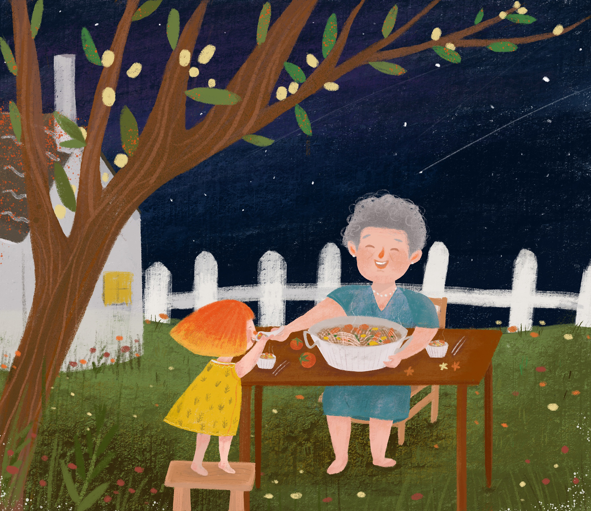 听奶奶讲过去的事情 写一篇300字小学作文