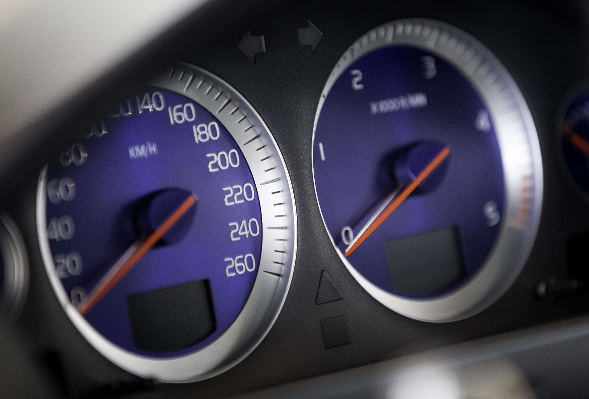 modern car instrument panel