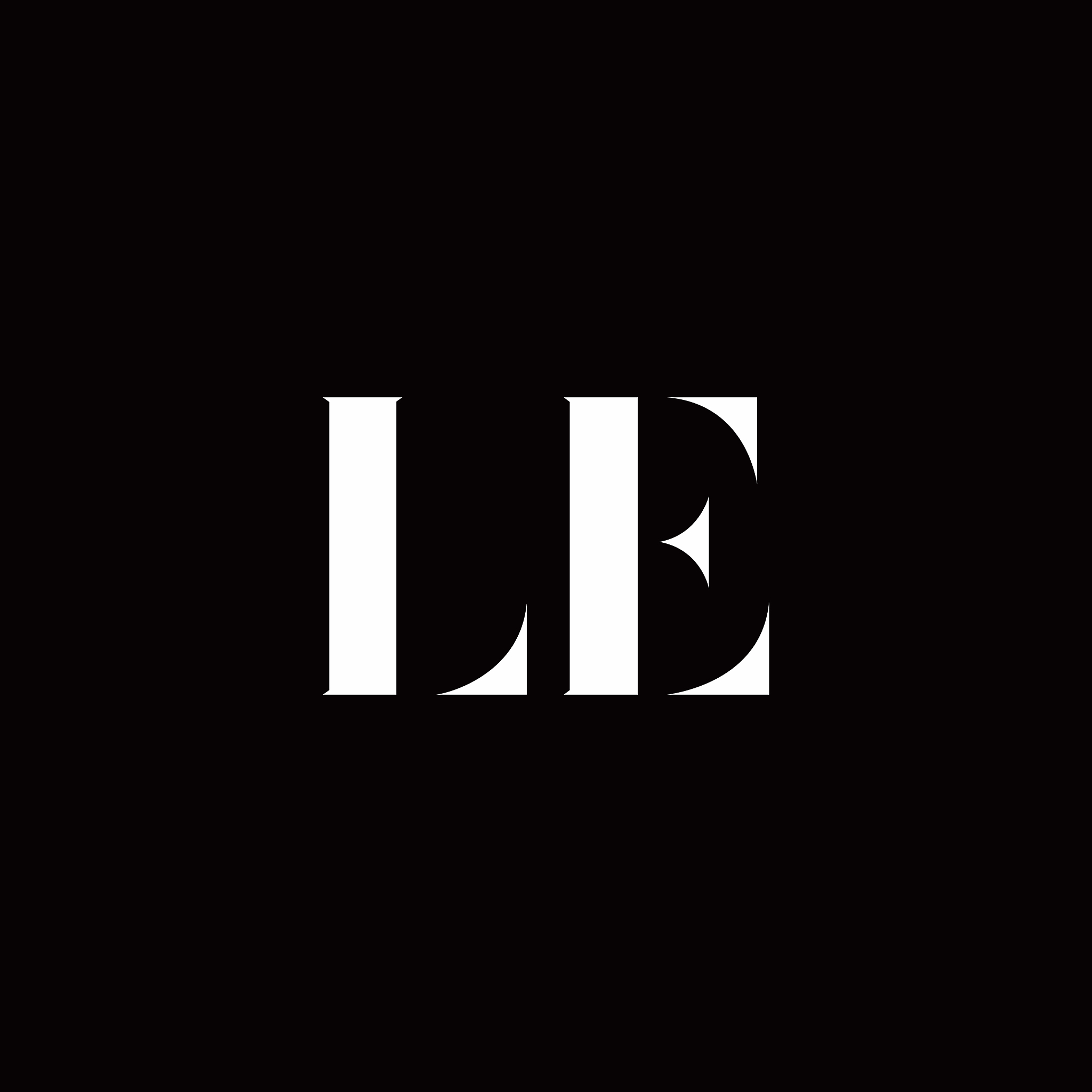le logo letter initial logo designs template